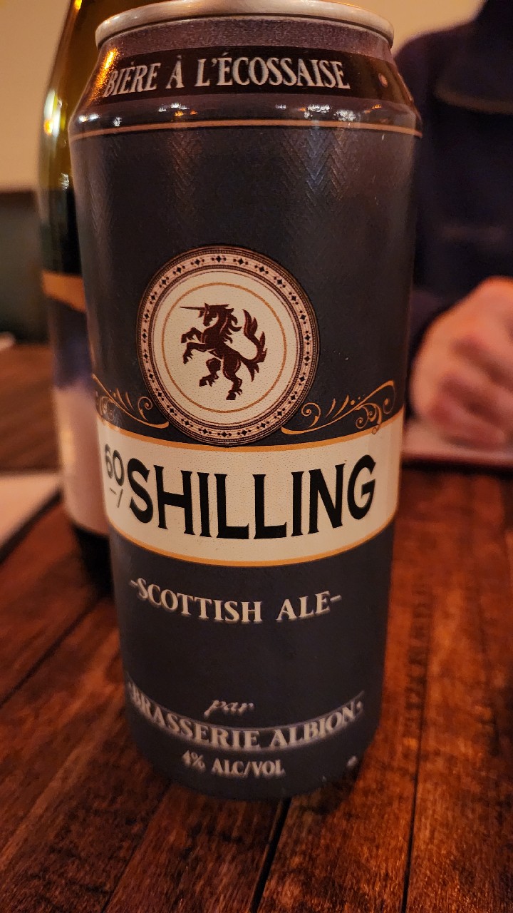 80 Shillings d'époque, Brasserie Artisanale Albion