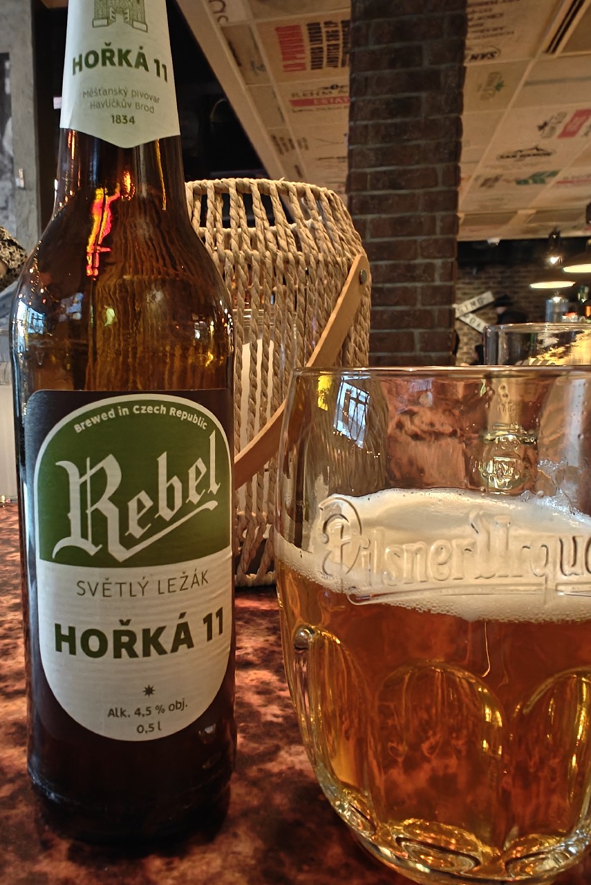Rebel Hořká 11°, Měšťanský Pivovar Havlíčkův Brod