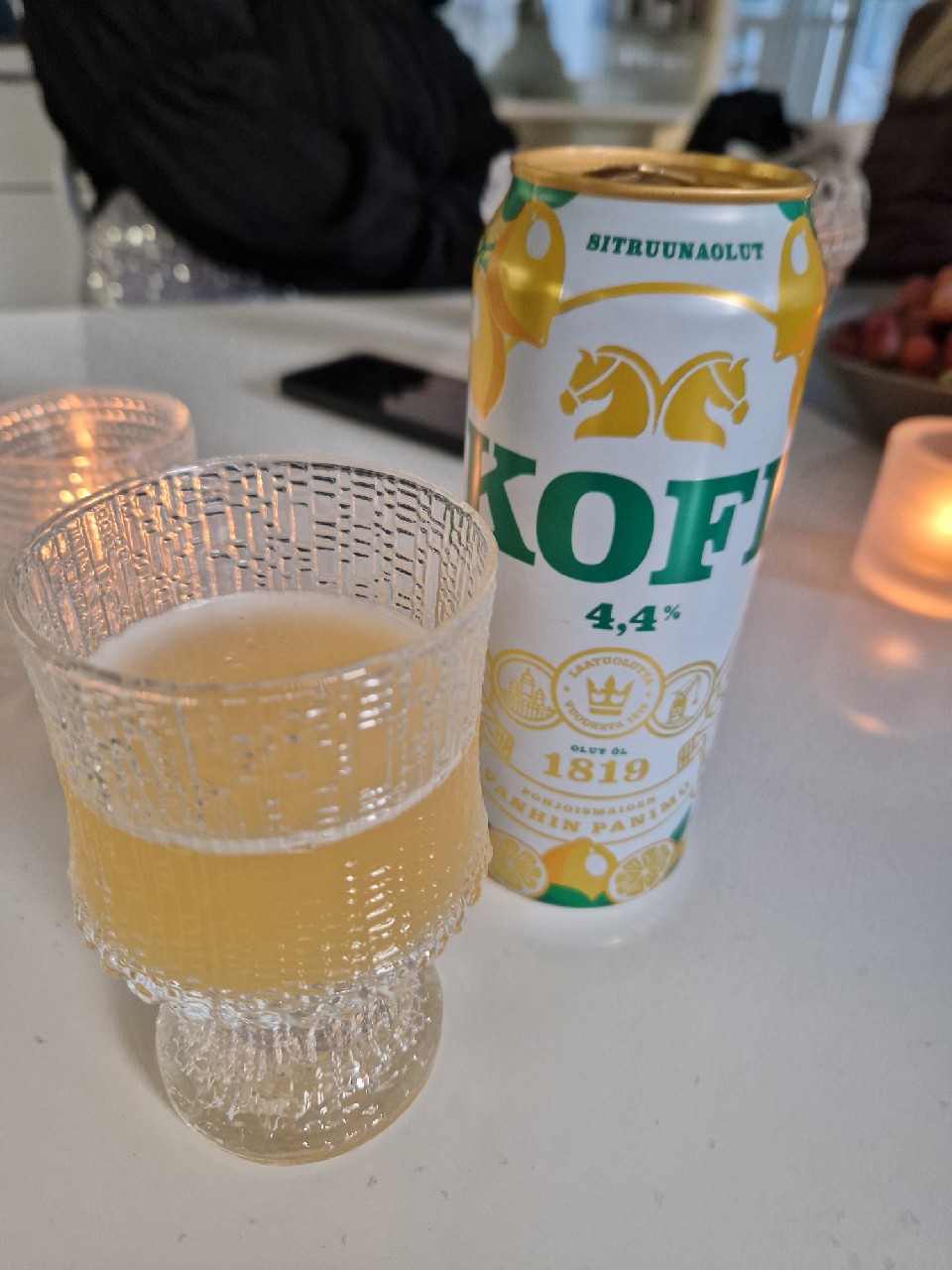 KOFF Sitruunaolut, Finland