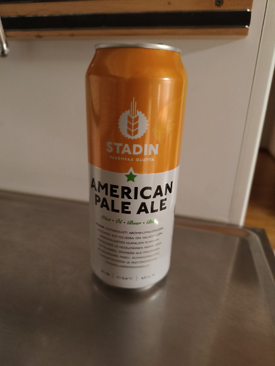 Stadin American Pale Ale 4.5%, Finland