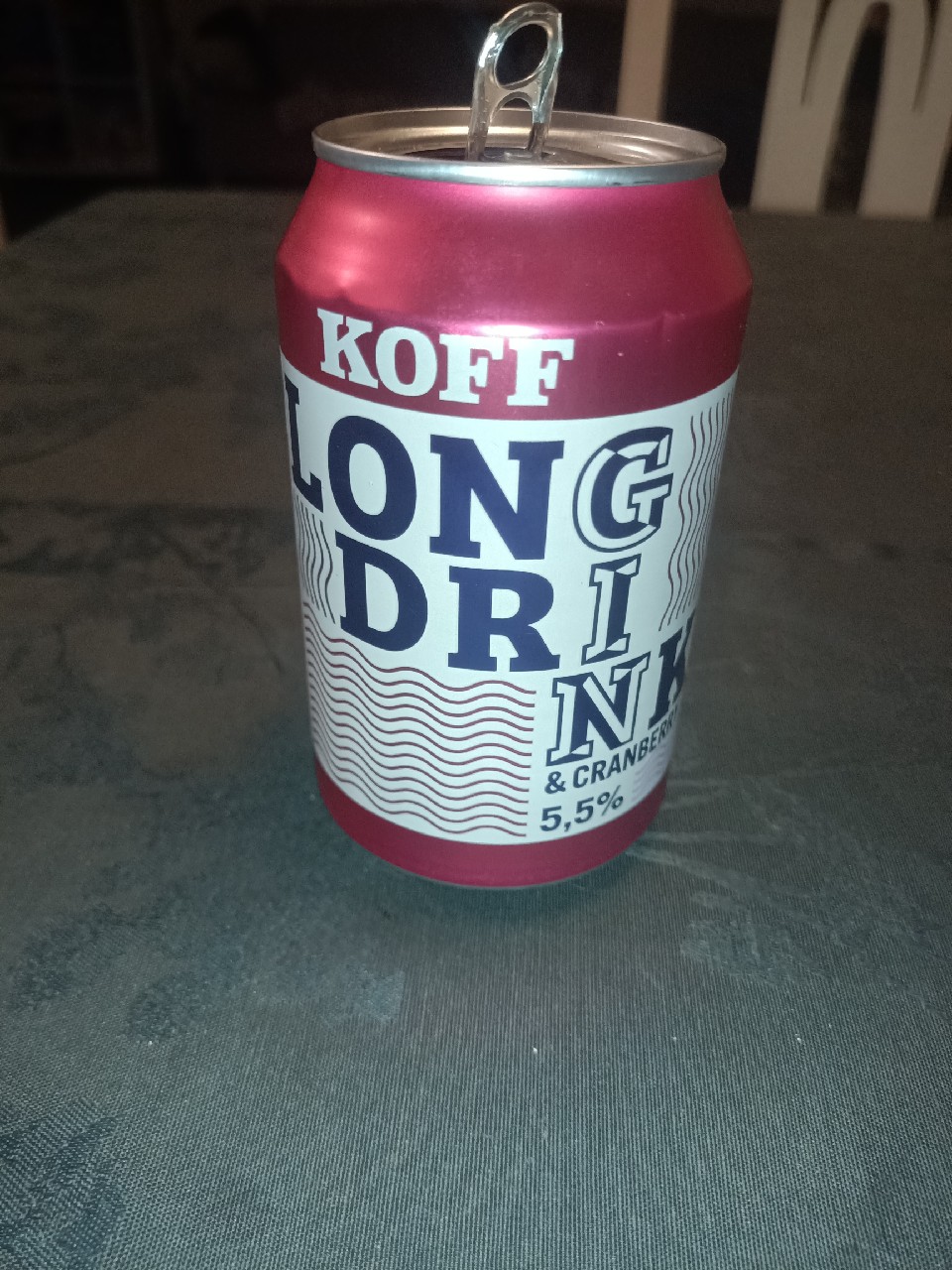 KOFF Long Drink Gin & Cranberry, Finland