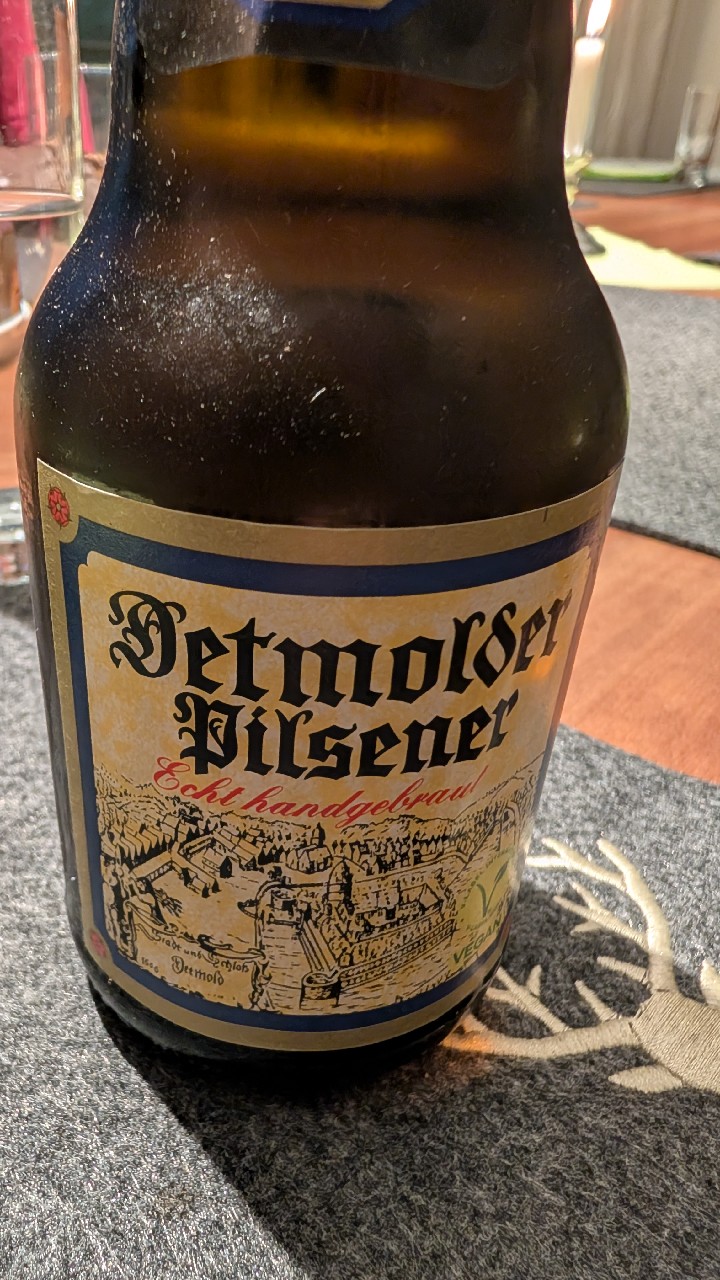 Detmolder Pilsener, Privat-Brauerei Strate Detmold