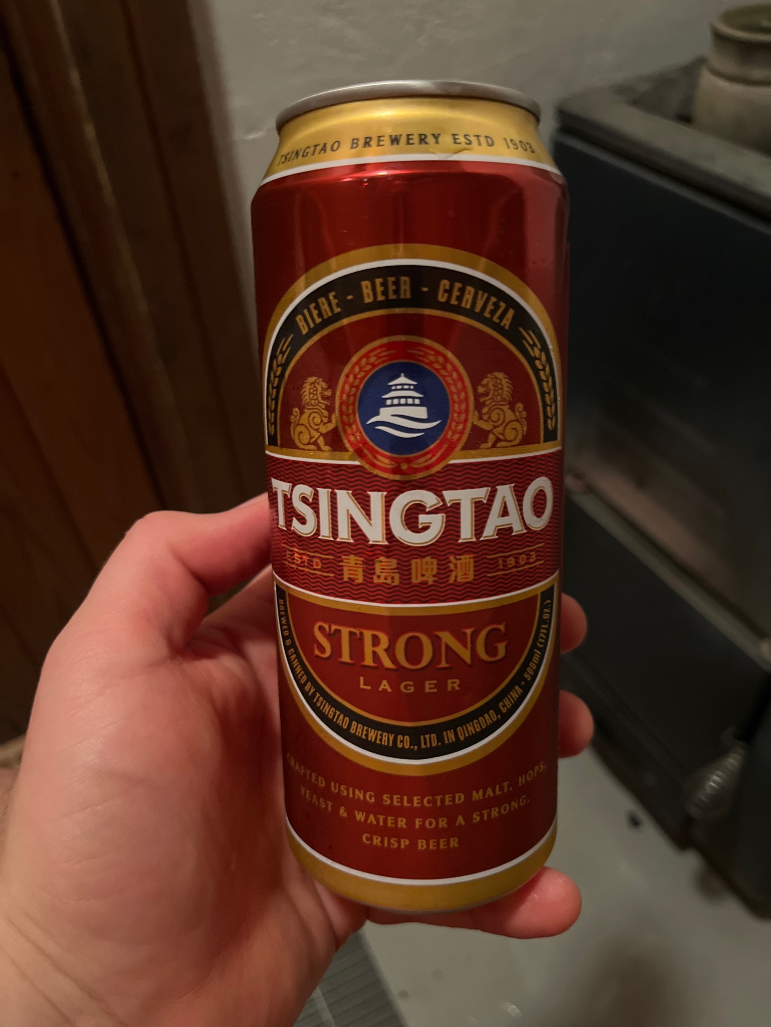 Tsingtao Strong lager, China