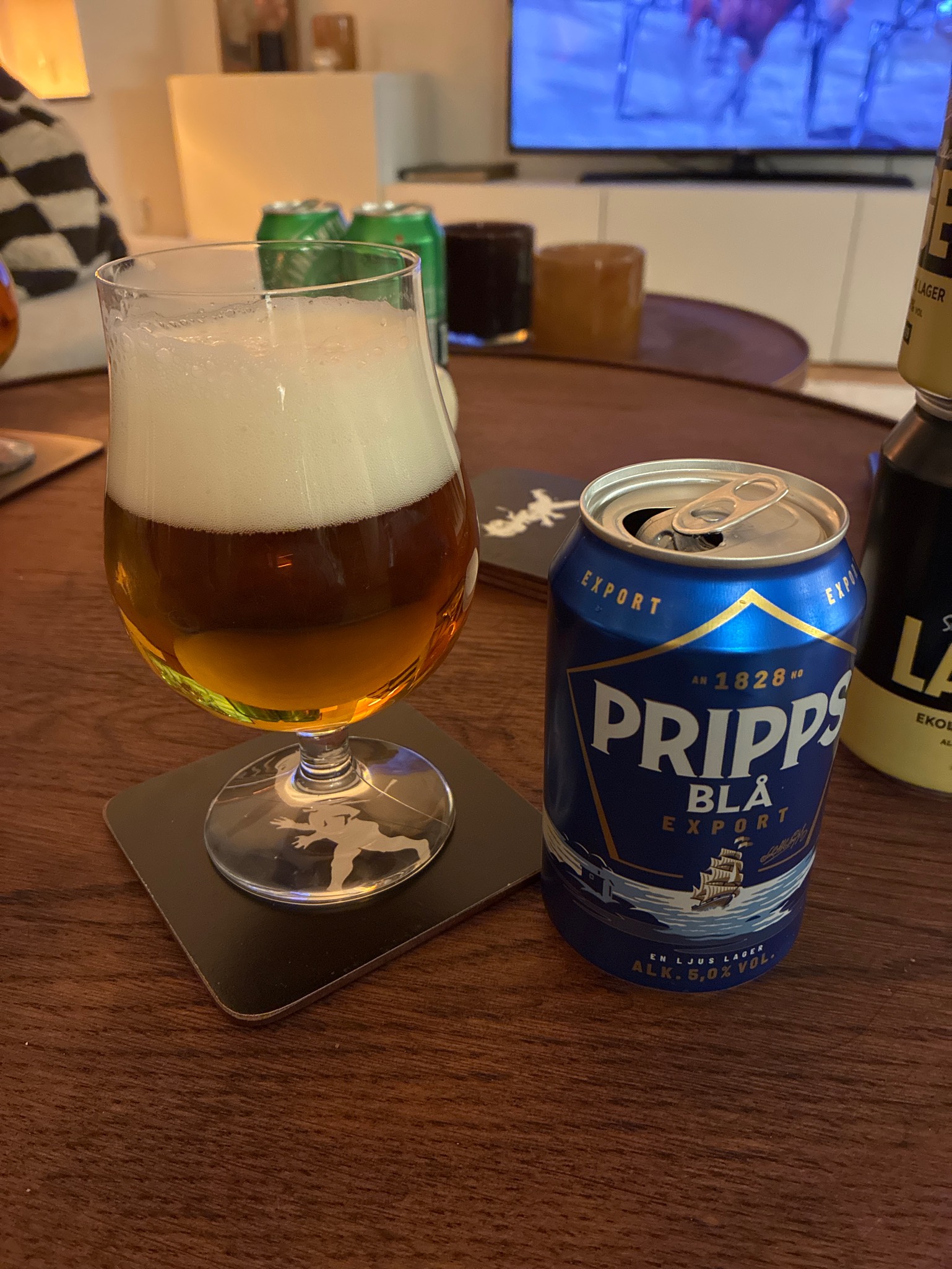 Pripps Blå Export, Sweden
