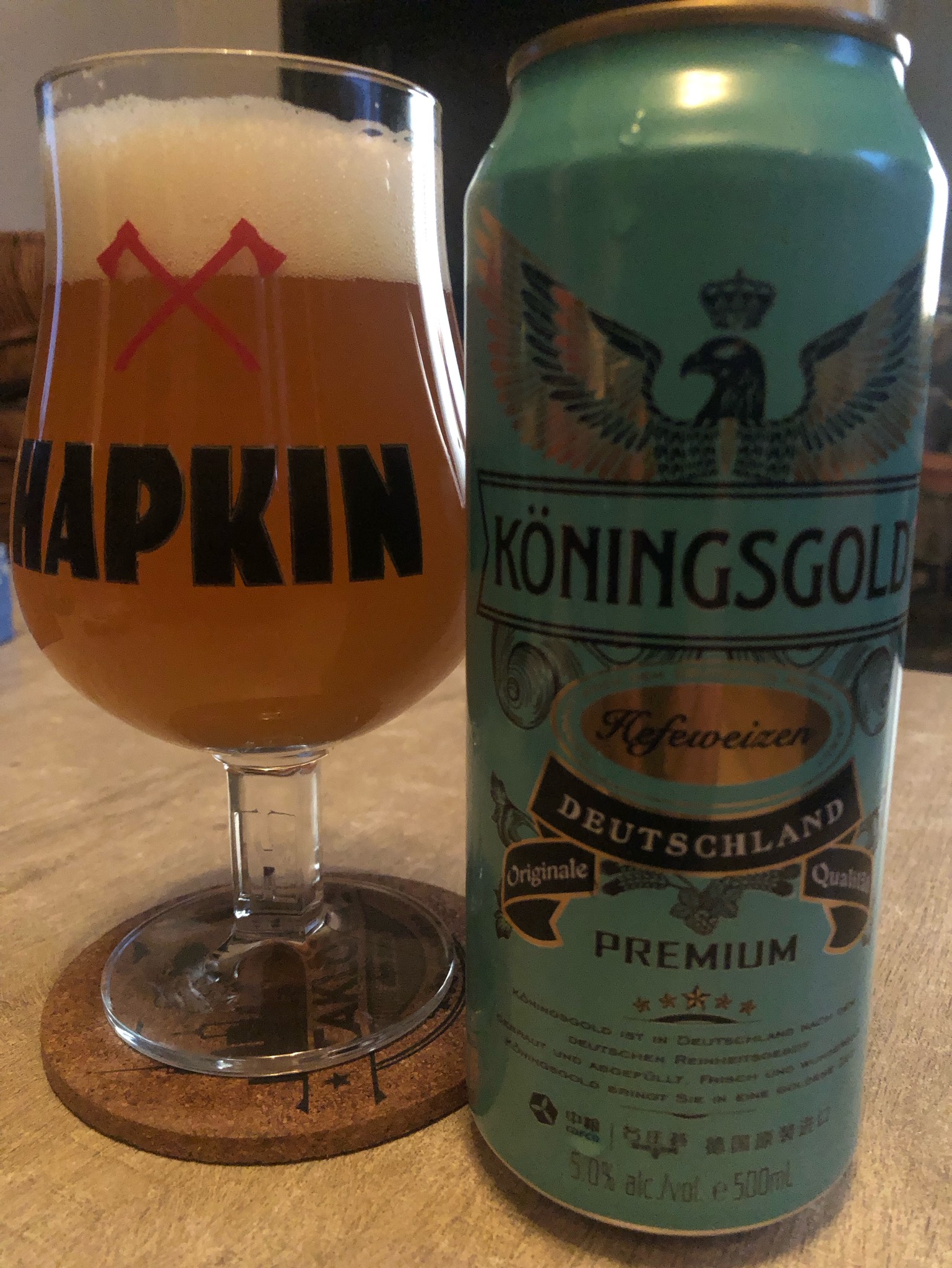 Köningsgold Hefeweizen, Ballsen