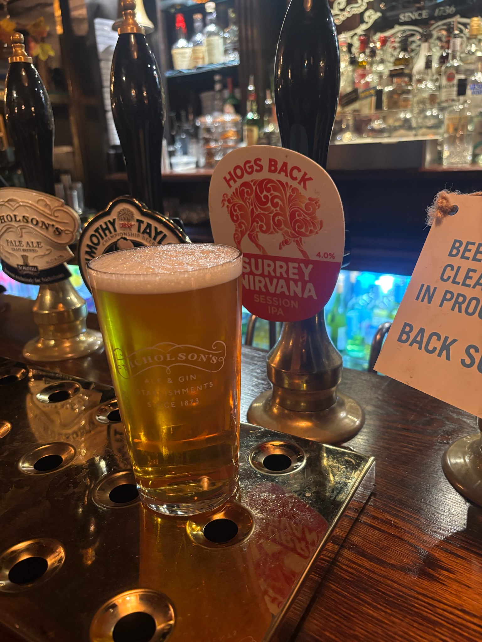 Surrey Nirvana, Hogs Back Brewery