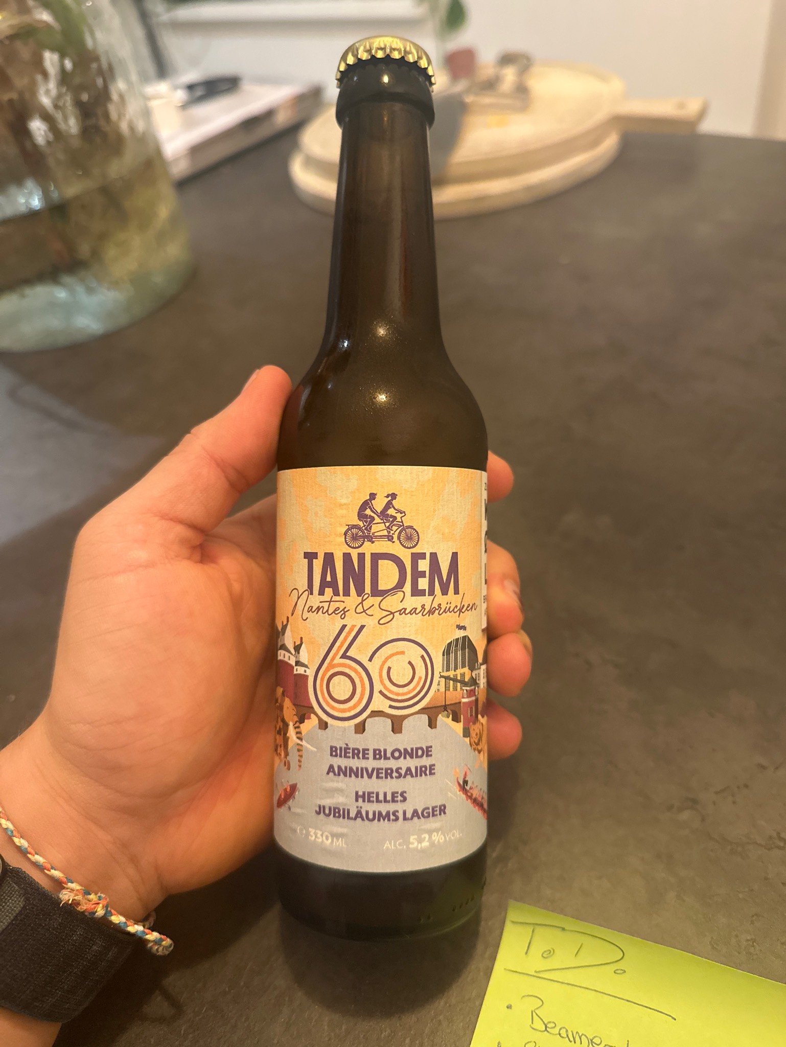 Bière Blonde Anniversaire, Zum Wol BrauArt