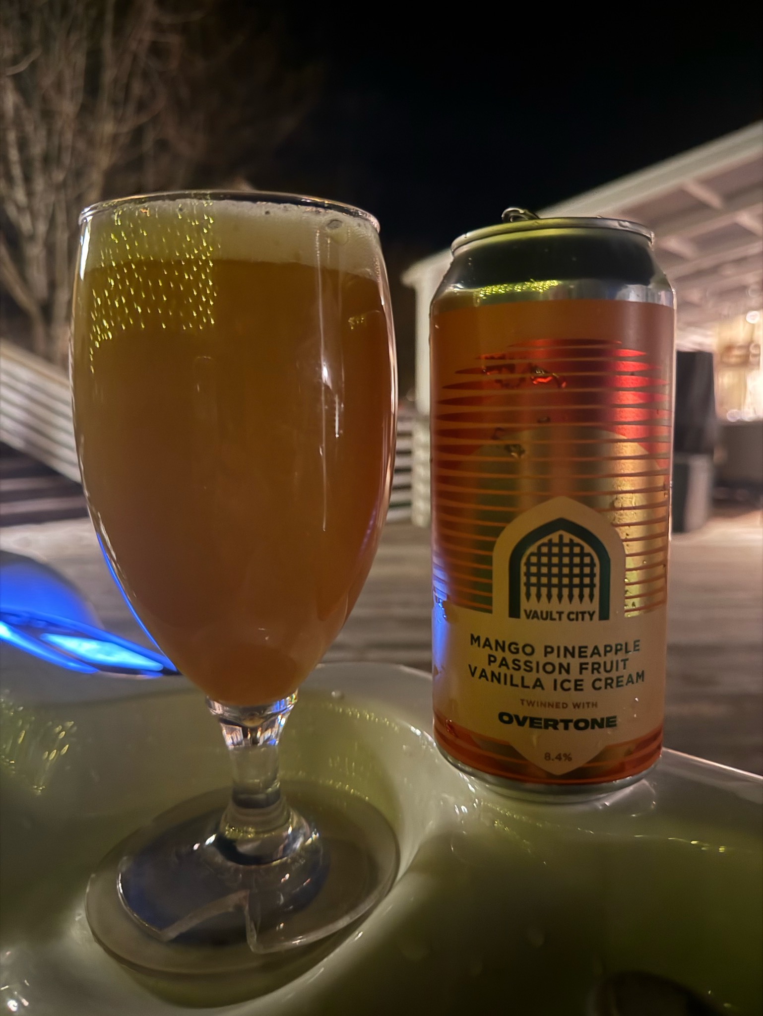 Mango Pineapple Passion Fruit Vanilla Ice Cream, Scotland