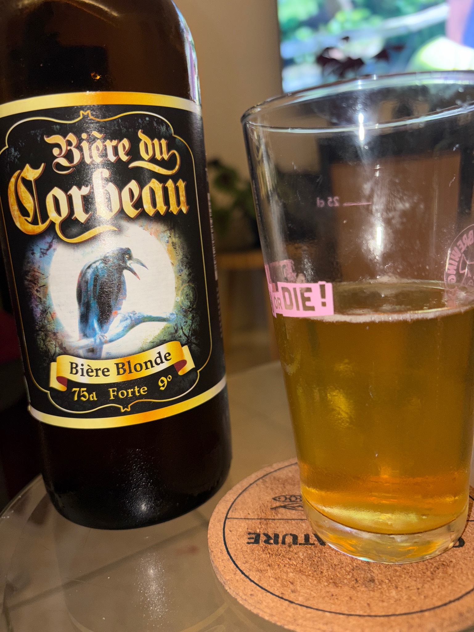 Bière Du Corbeau Blonde, Belgium