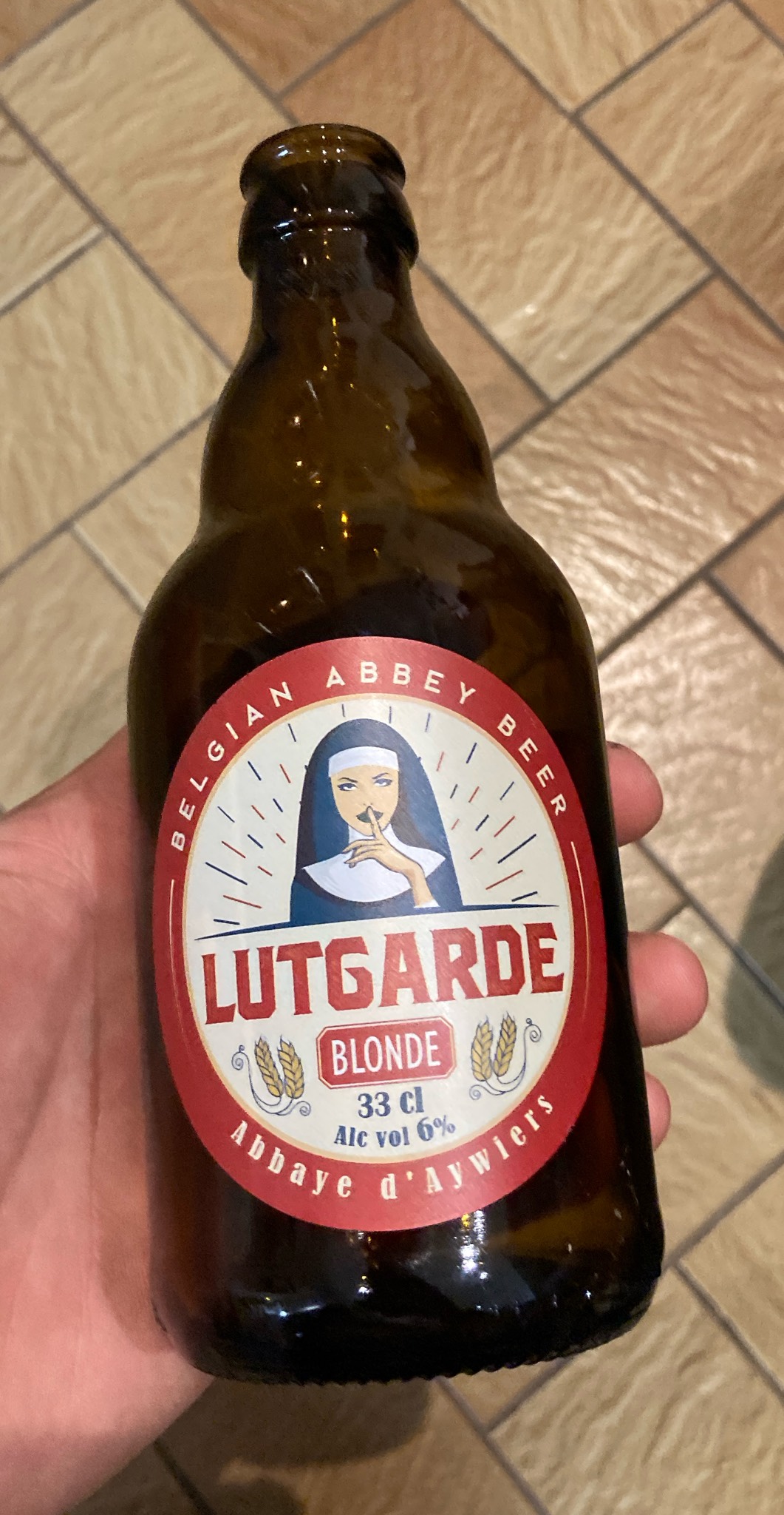 Lutgarde Blonde, Abbaye d'Aywiers