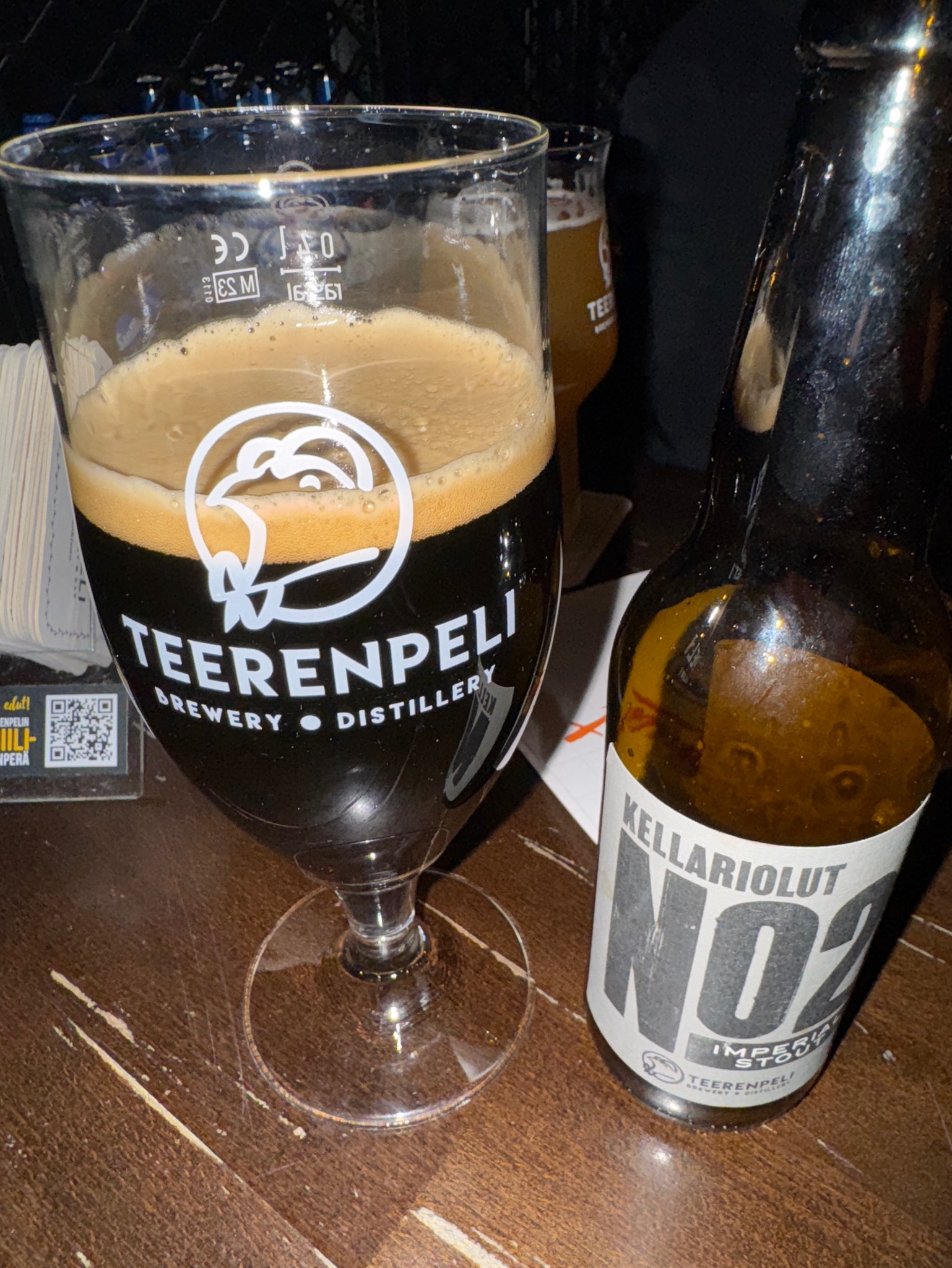 Kellariolut No 2 Imperial Stout, Finland