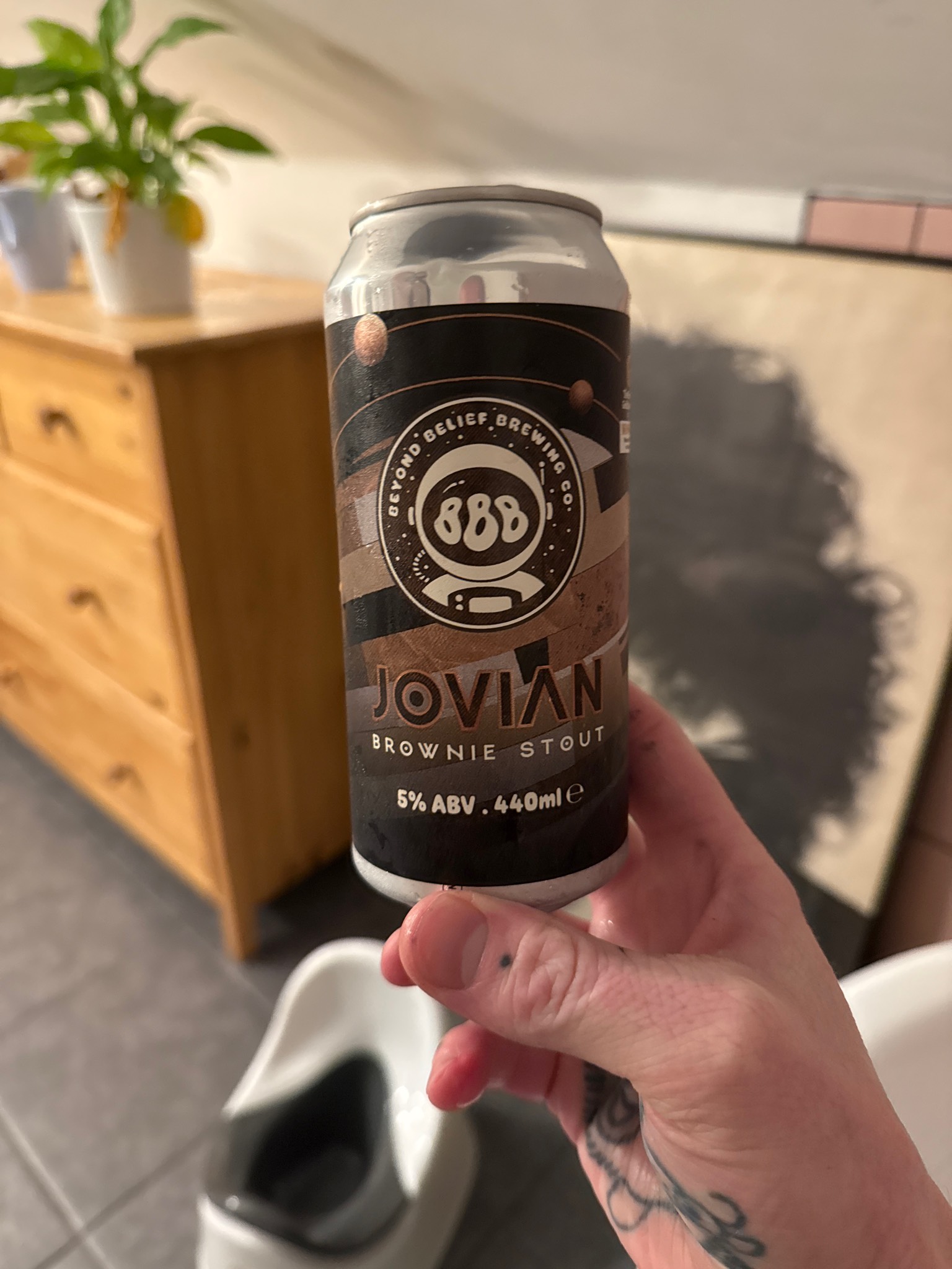 Jovian Brownie Stout, Beyond Belief Brewery