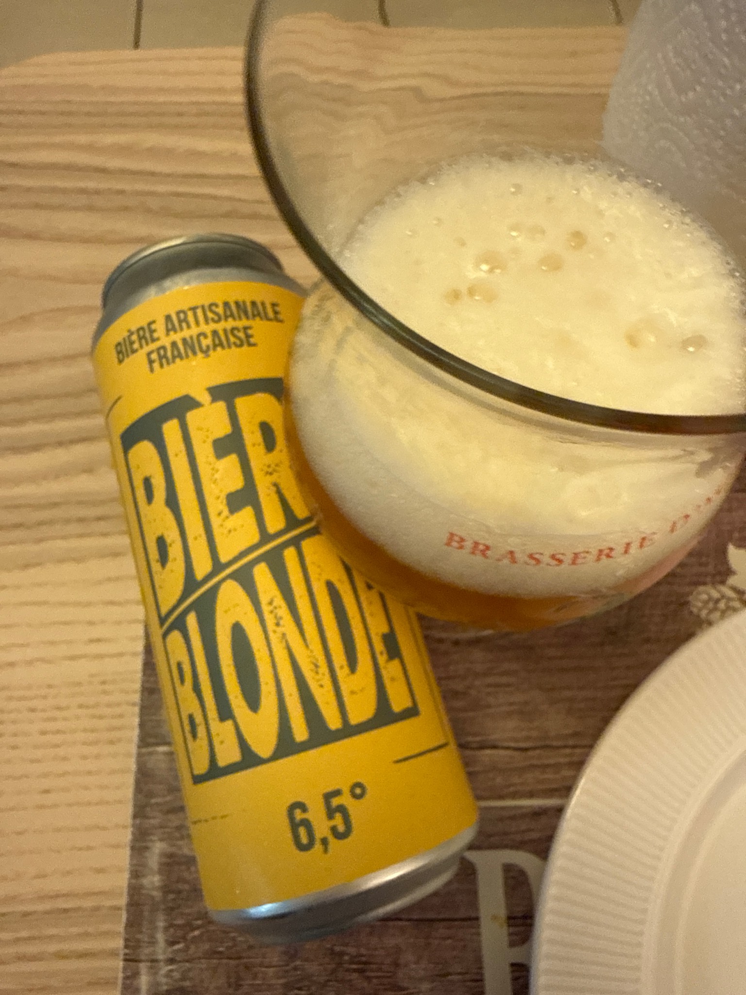 Bière blonde, France