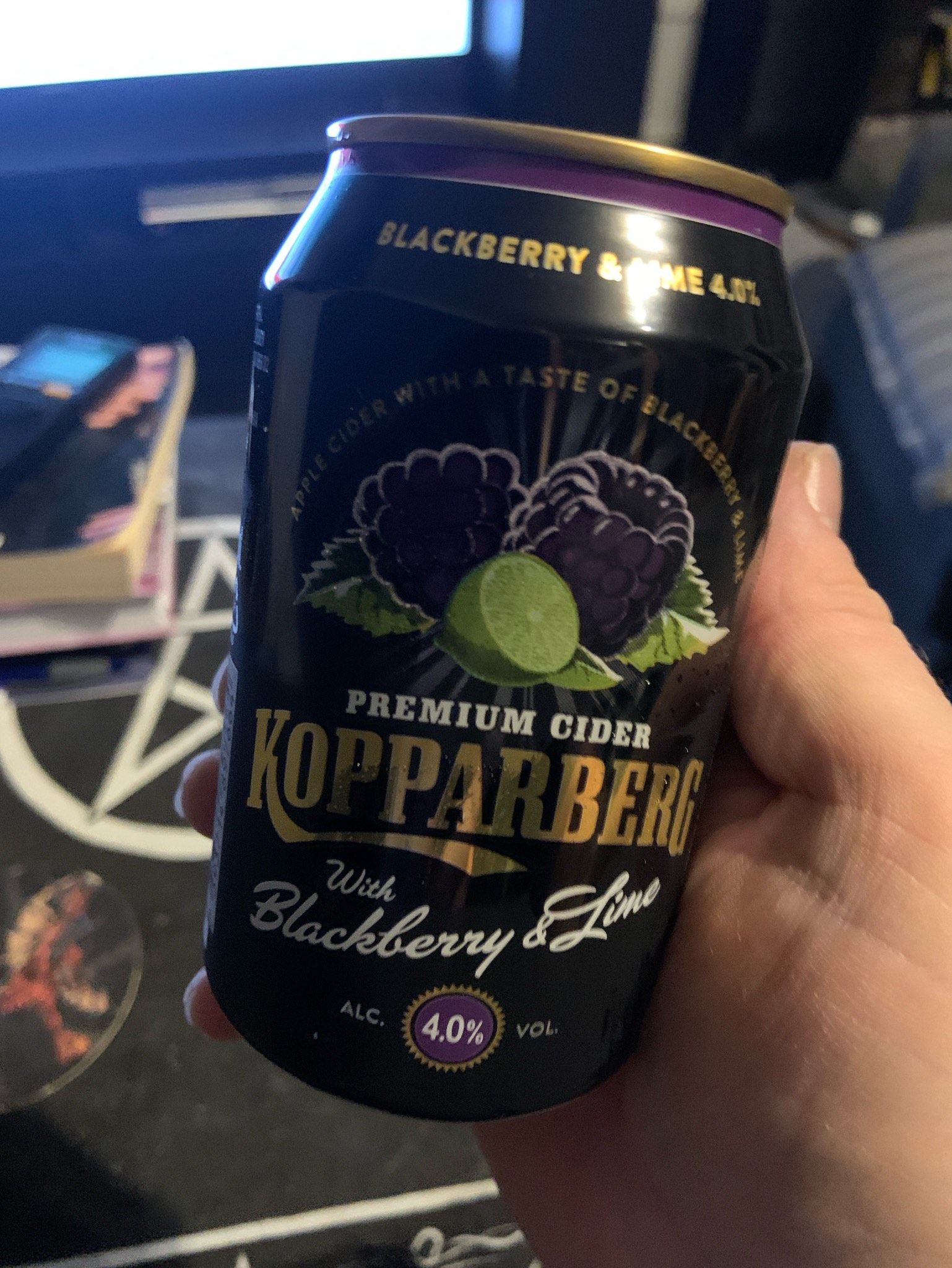 Kopparberg Blackberry & Lime, Sweden