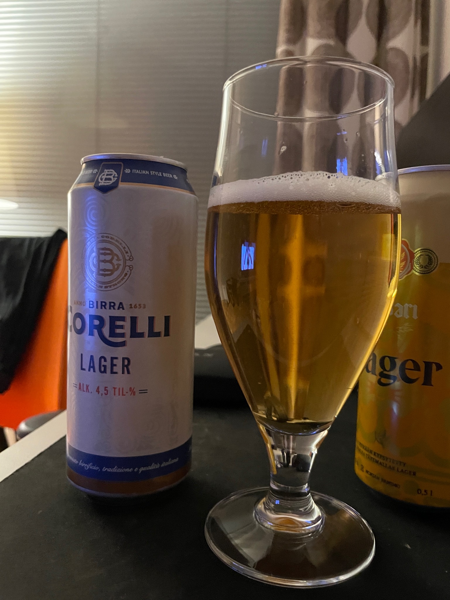 Birra Corelli Lager, Font Salem (Damm)