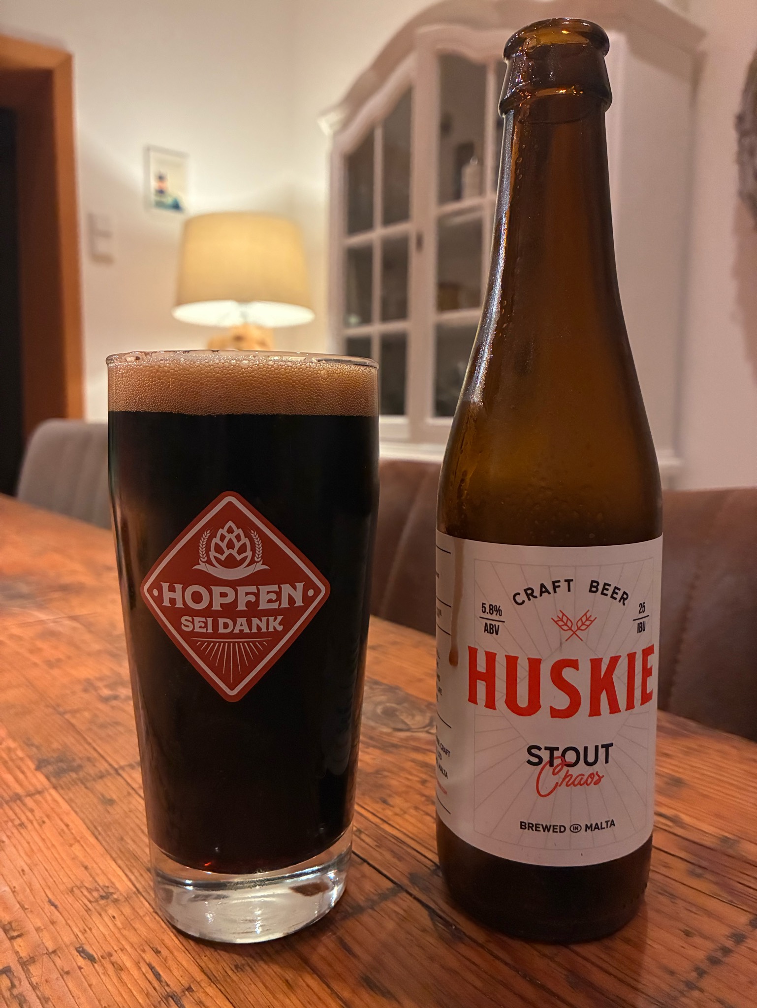 Chaos Stout, The Huskie Craft Beer Company