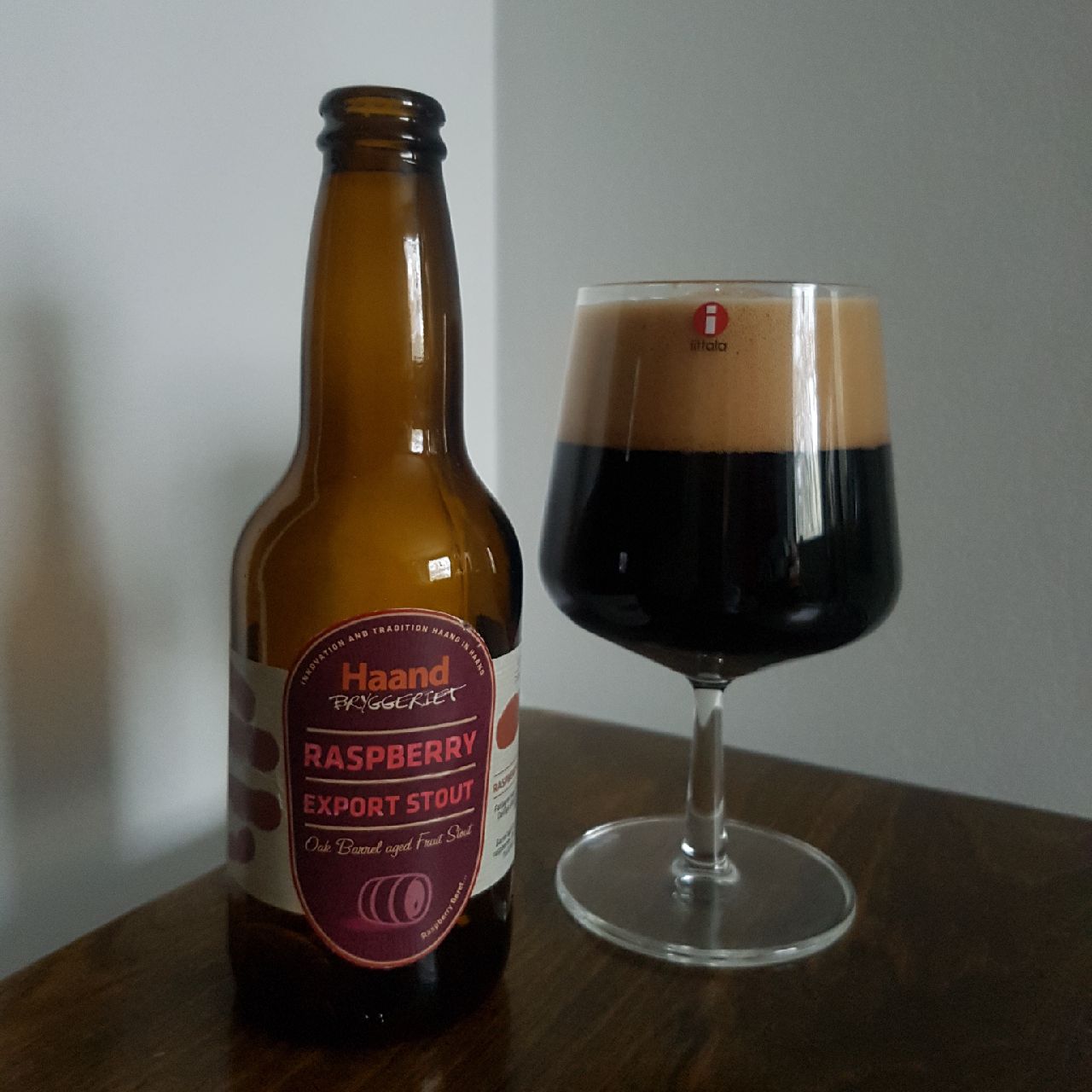 Raspberry export stout, Norway