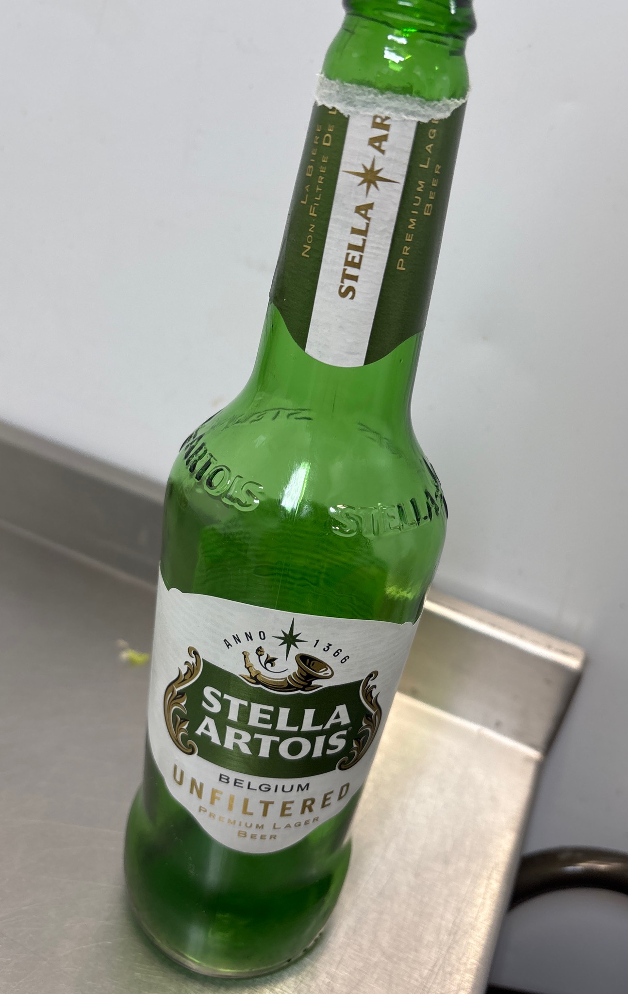 Stella Artois Unfiltered, Belgium