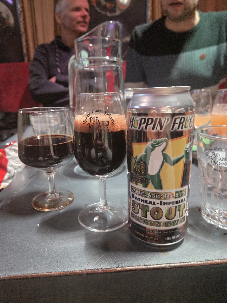 Barrel Aged B.O.R.I.S Oatmeal-Imperial, Hoppin' Frog Brewery