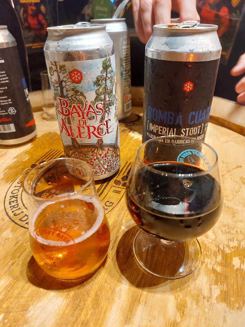 Bayas De Alerce, Granizo