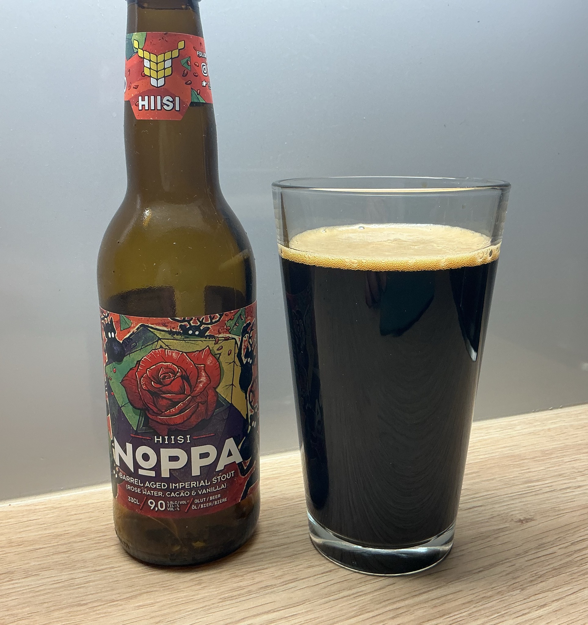 Noppa Imperial Stout (Barrel Aged Random Series), Panimo Hiisi