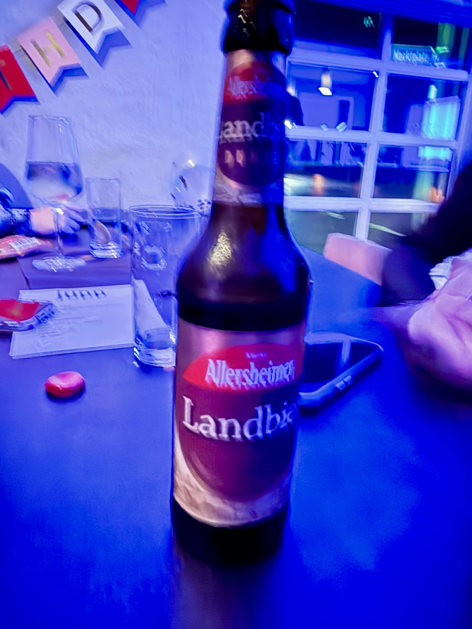 Allersheimer Landbier Dunkel, Brauerei Allersheim