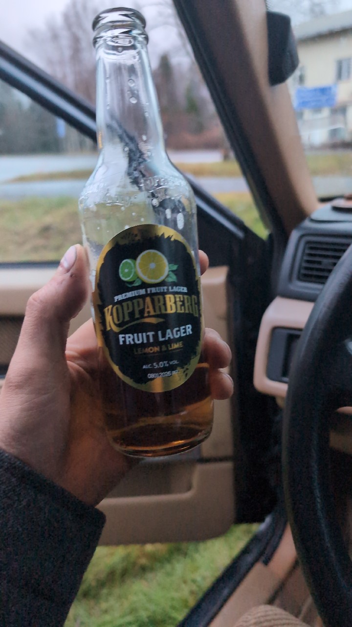 Kopparberg Fruit Lager Lemon & Lime, Sweden