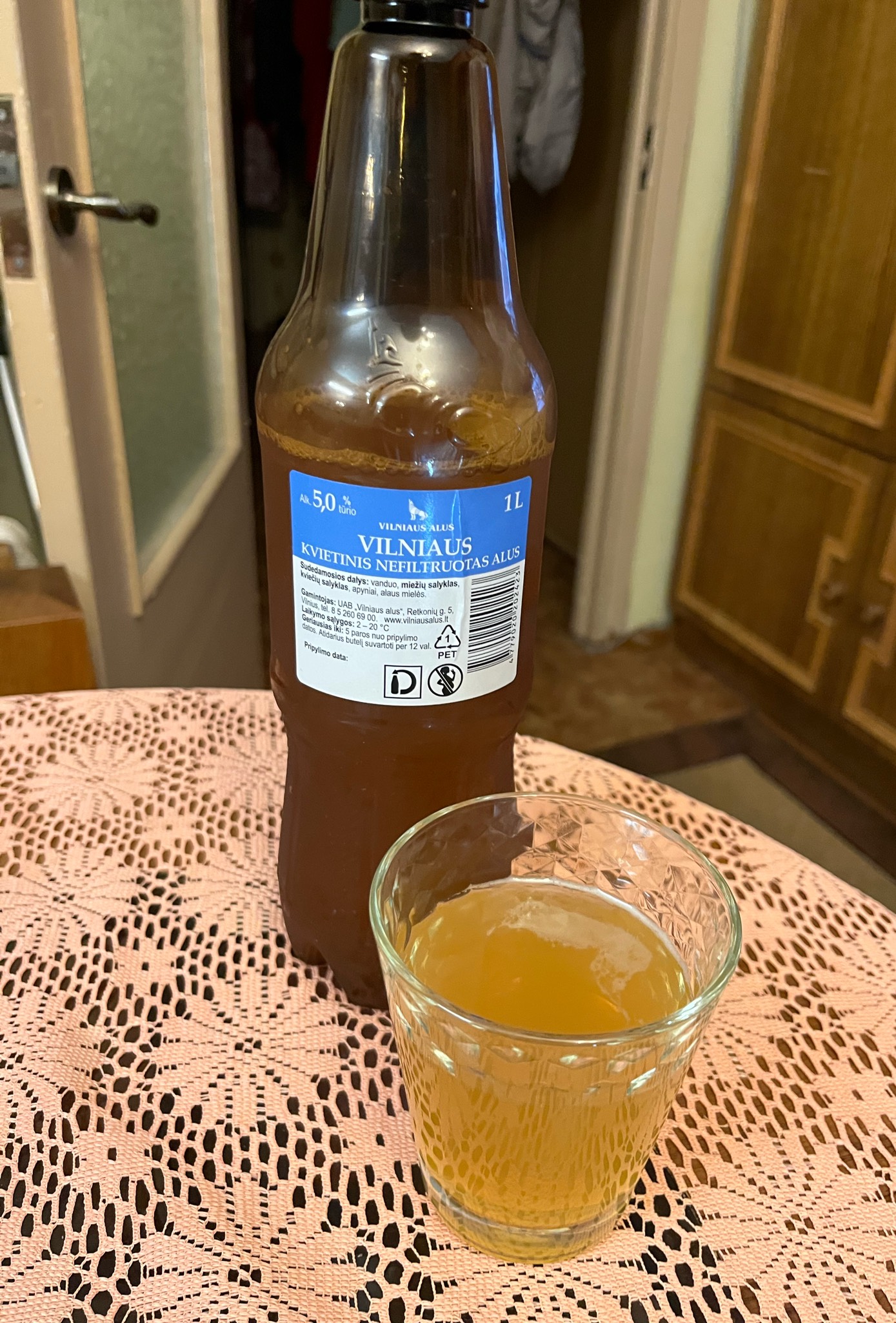 Vilniaus Kvietinis Nefiltruotas Alus, Vilniaus Alus