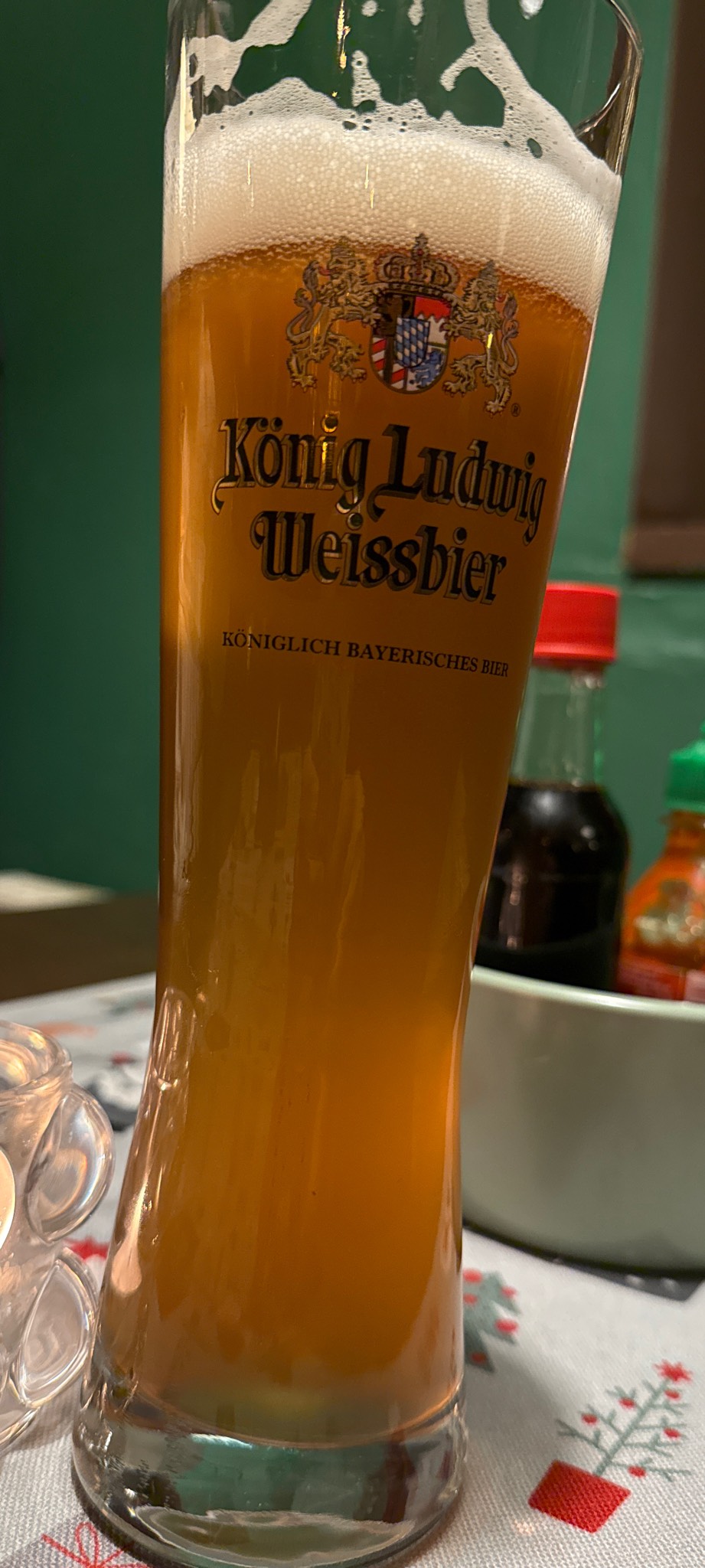 König Ludwig Weissbier Naturtrüb, König Ludwig Schlossbrauerei Kaltenberg (Warsteiner)