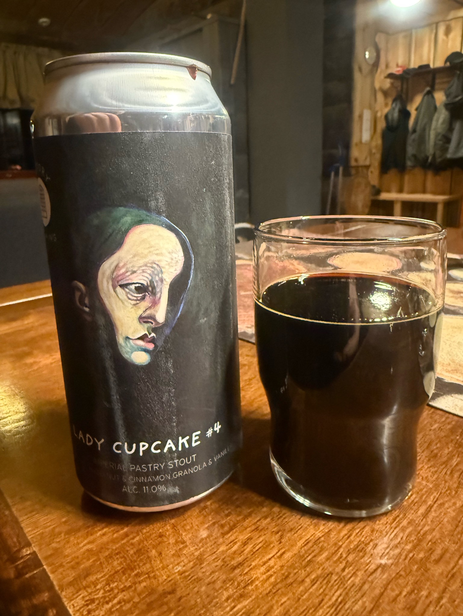 Lady Cupcake #4 (Coffee, Hazelnut & Cinnamon Granola & Vanilla), Finland