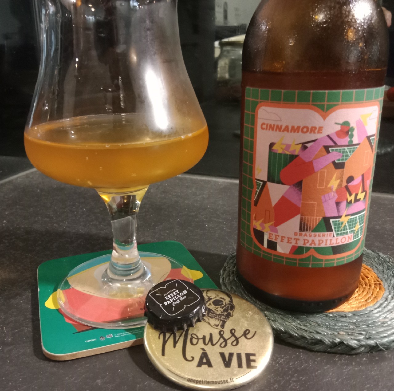 Cinnamore, Brasserie Effet Papillon