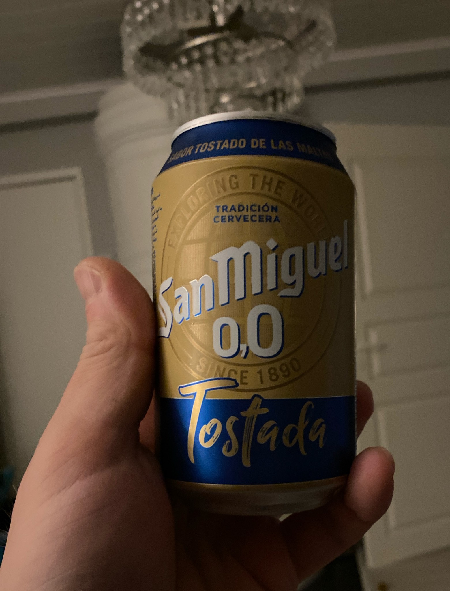 San Miguel 0,0 Tostada, San Miguel Spain (Grupo Mahou-San Miguel)