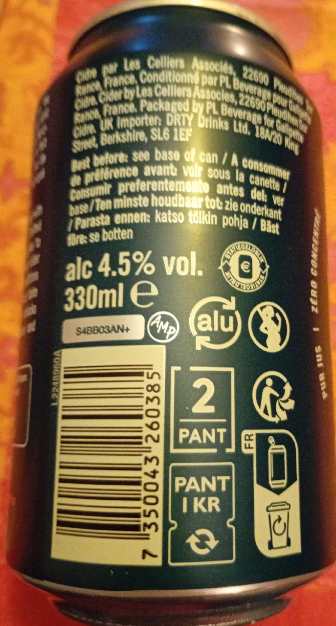 Galipette Brut, France