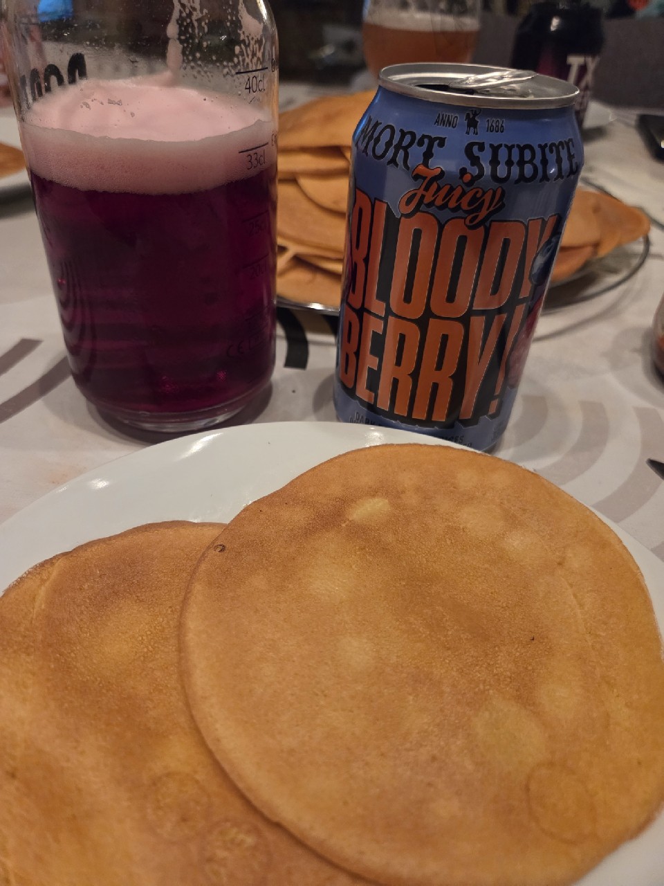 Juicy Bloody Berry, Brouwerij Mort Subite (Alken-Maes - Heineken)