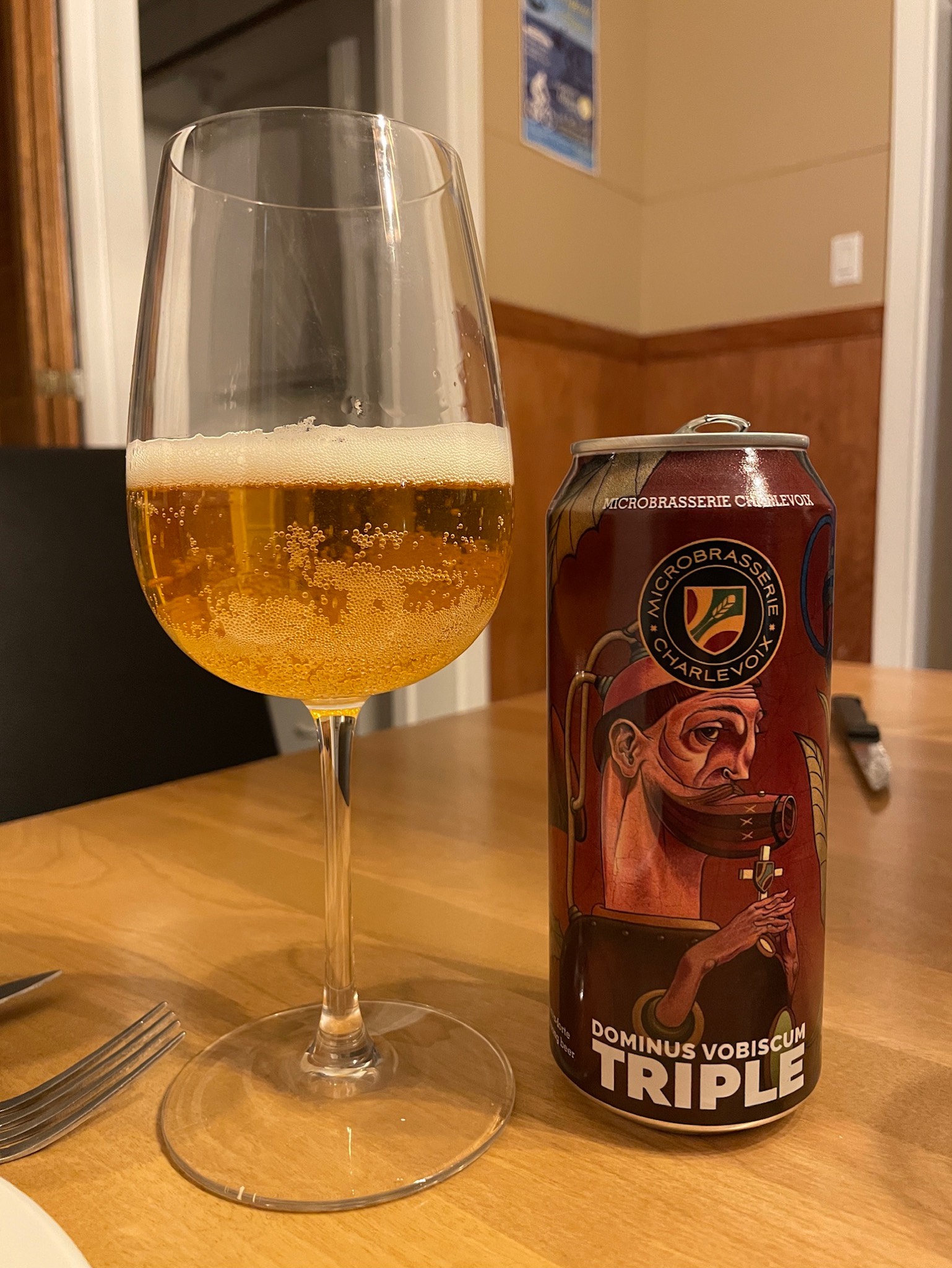 Dominus Vobiscum Triple, Microbrasserie Charlevoix / Le Saint Pub