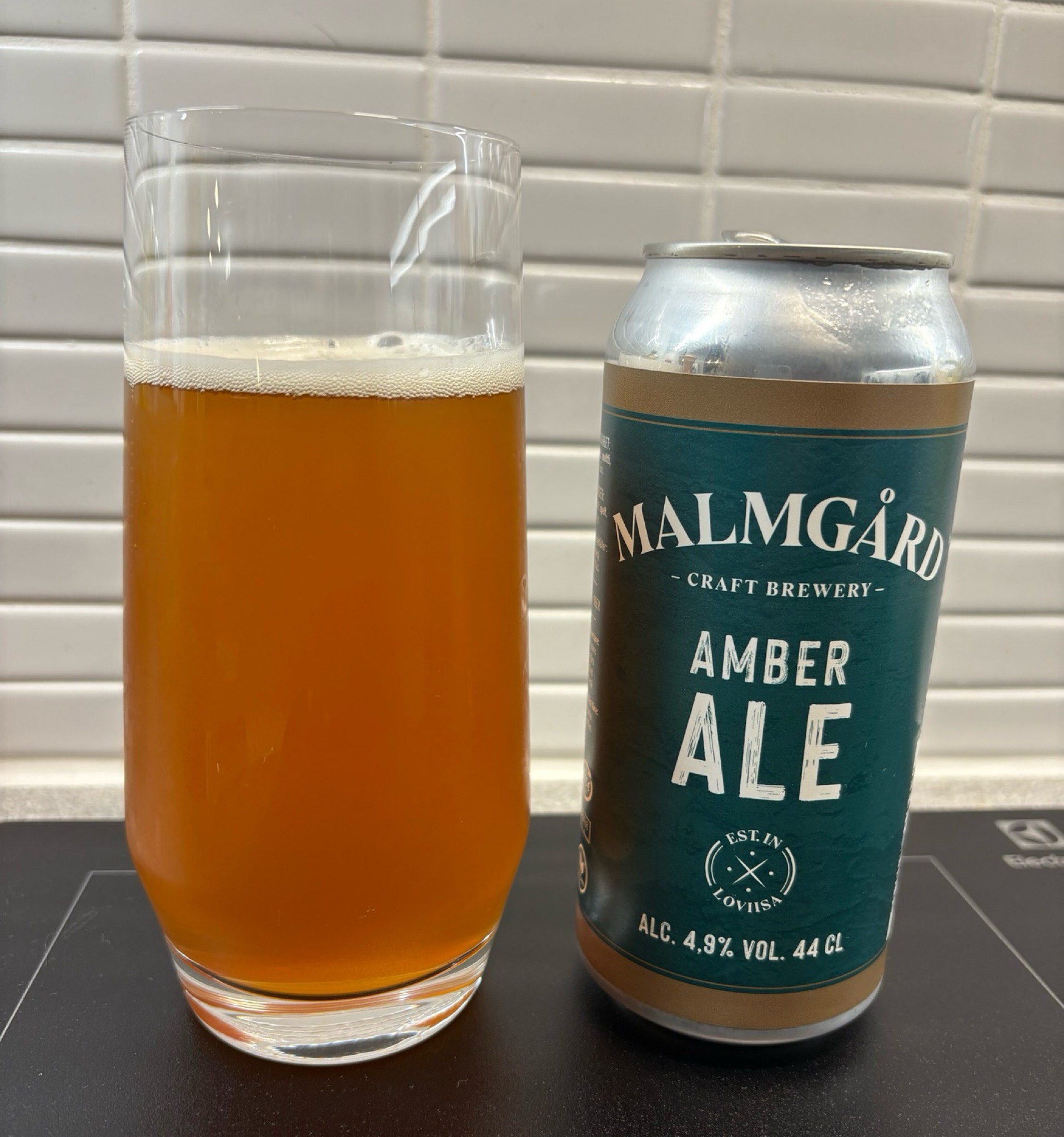 Malmgård amber ale, Finland
