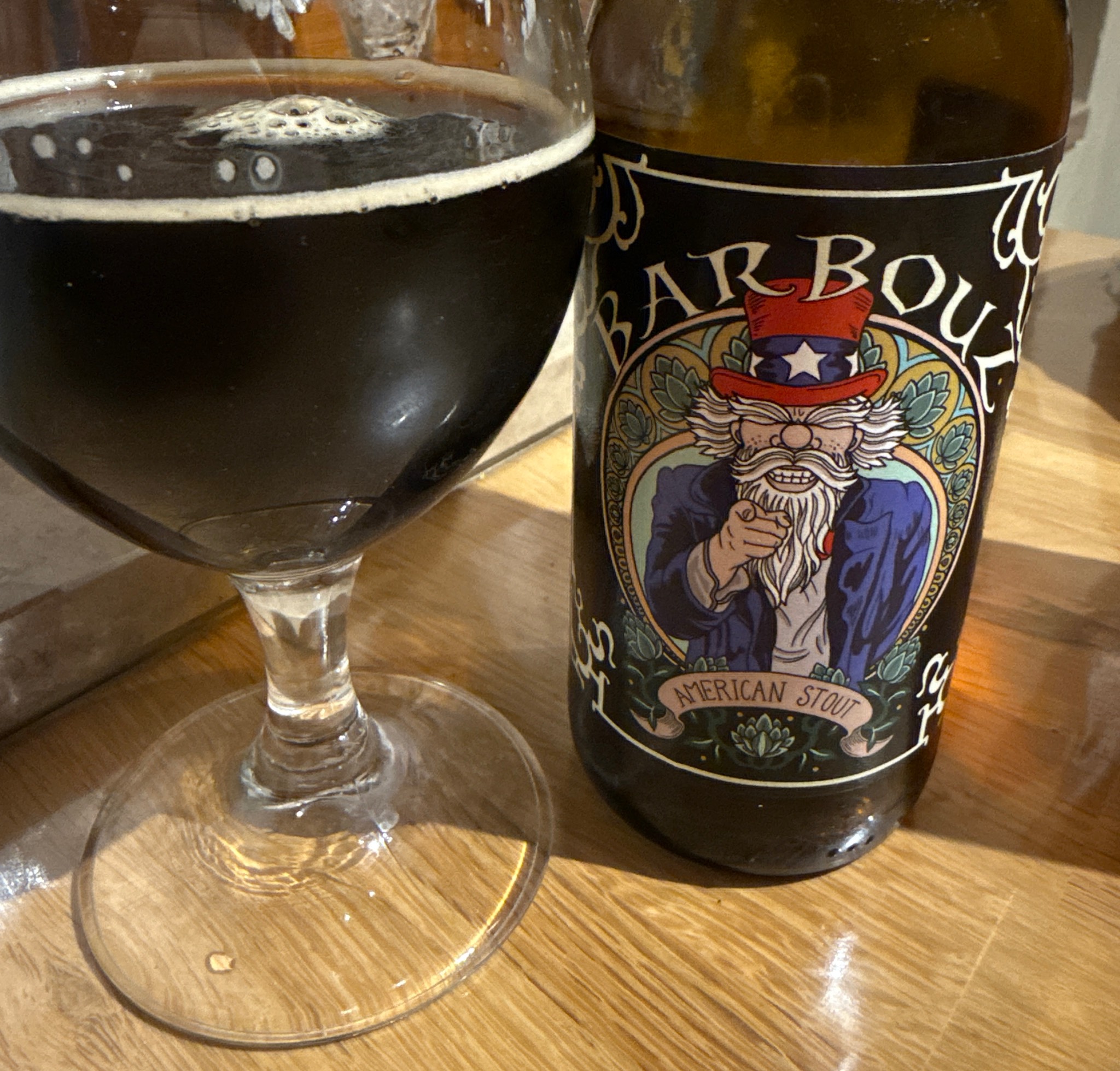 Barbouz American Stout, Brasserie Du Zink
