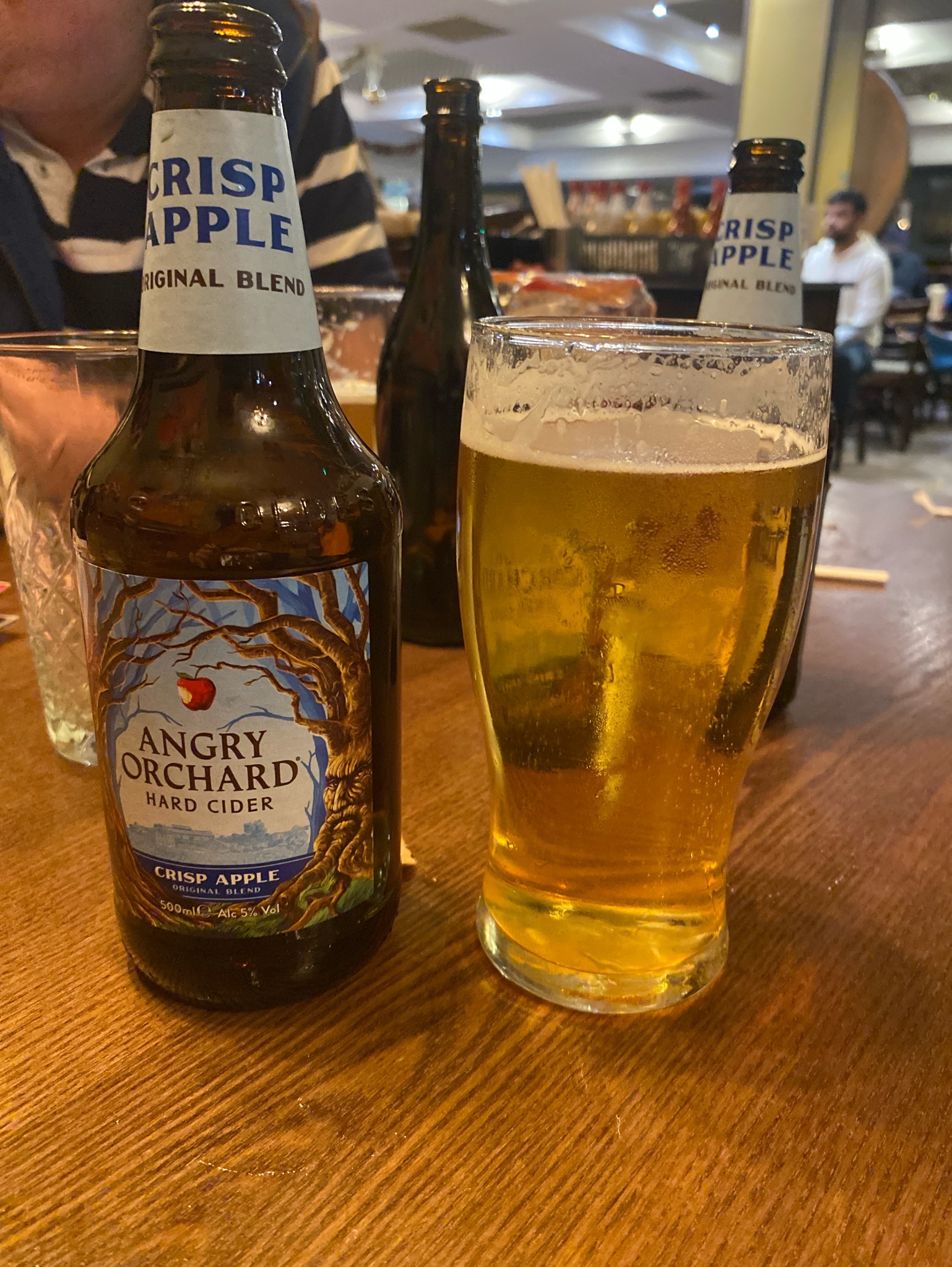 Angry Orchard Crisp Cider, Naked City Brewing