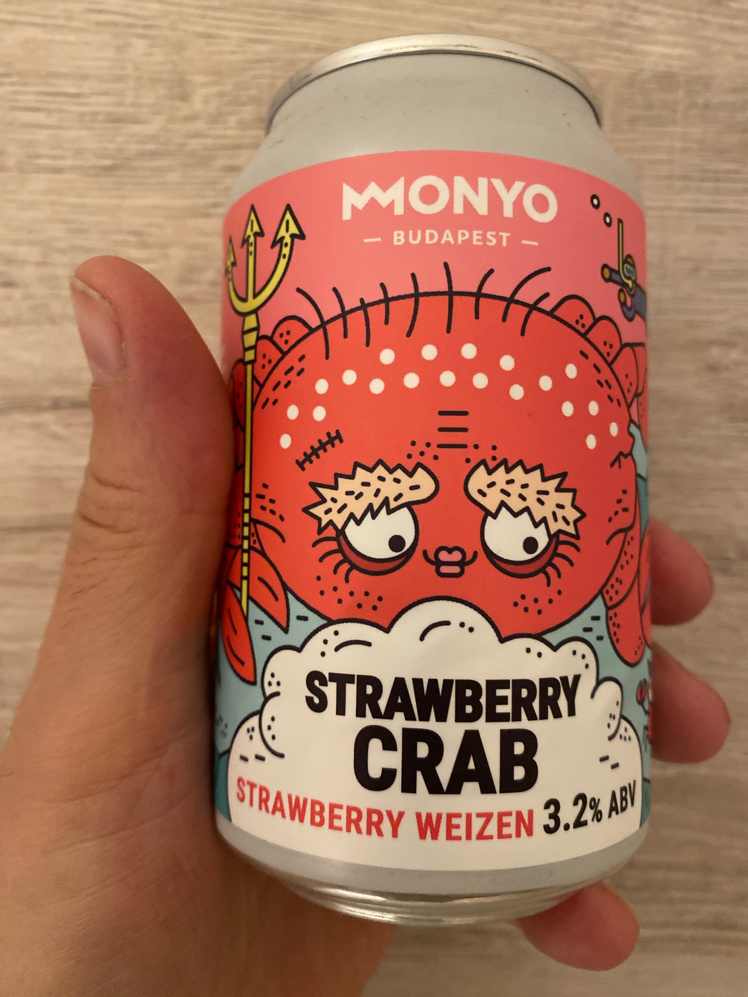 Strawberry crab, MONYO Brewing Co
