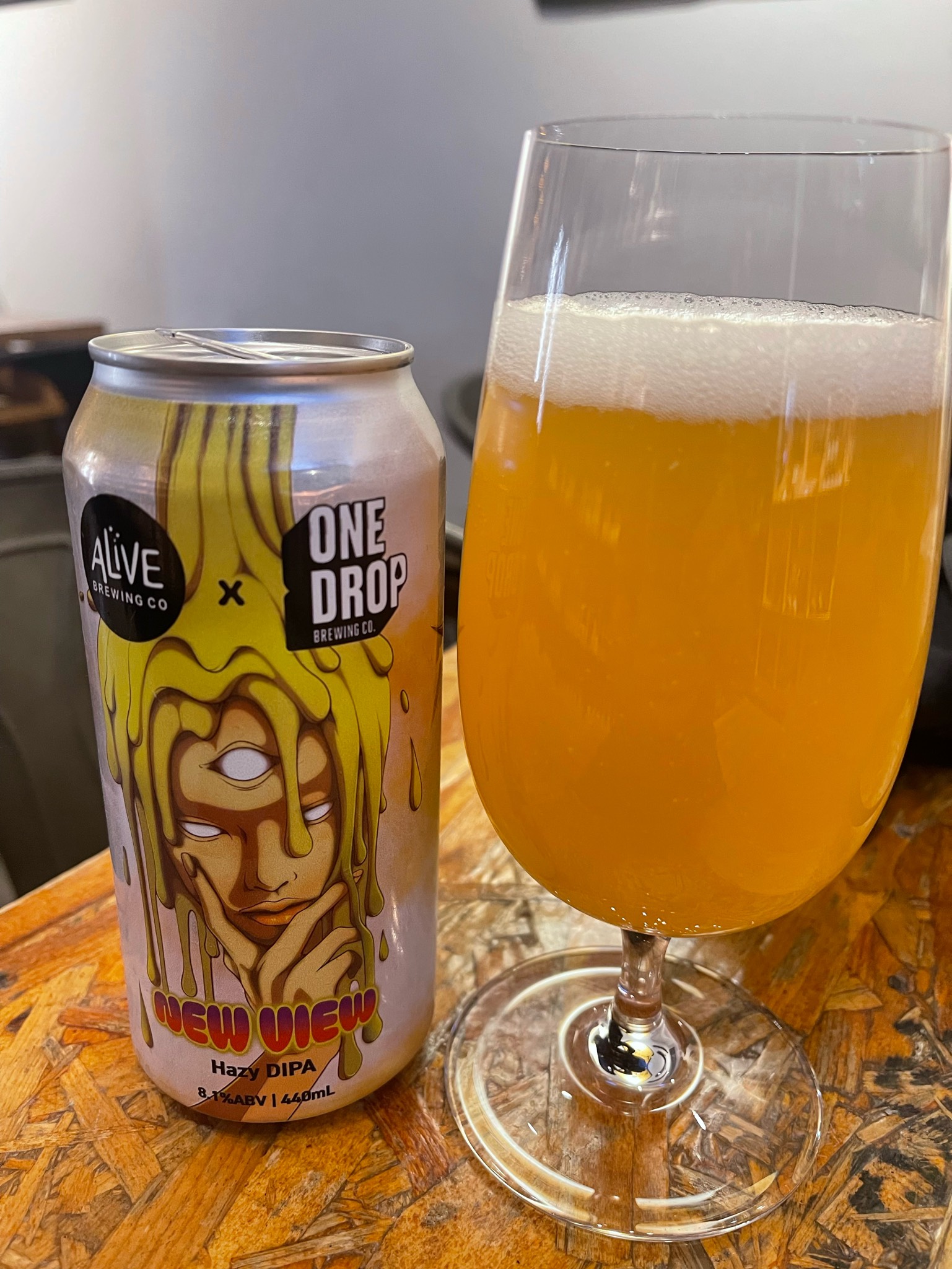 New view, One Drop Brewing Co.
