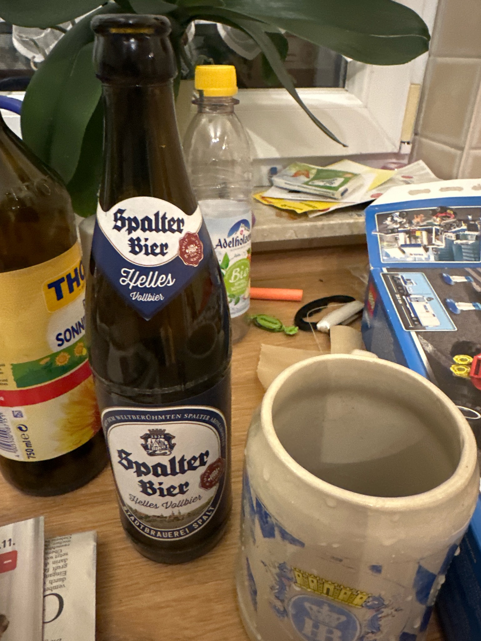 Spalter Bier Helles Vollbier, Stadtbrauerei Spalt