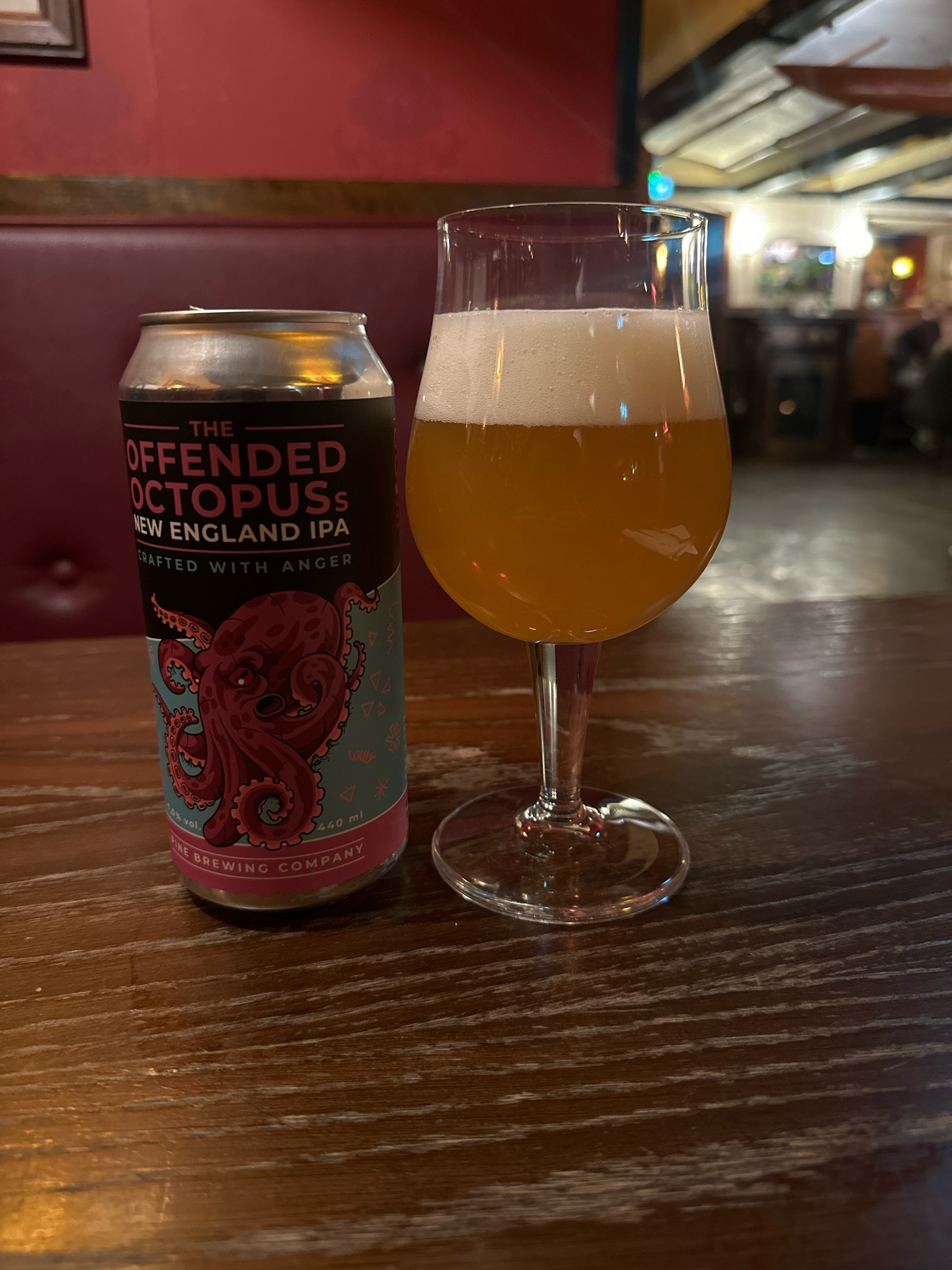 The Offended Octopus's NEIPA, Sweden