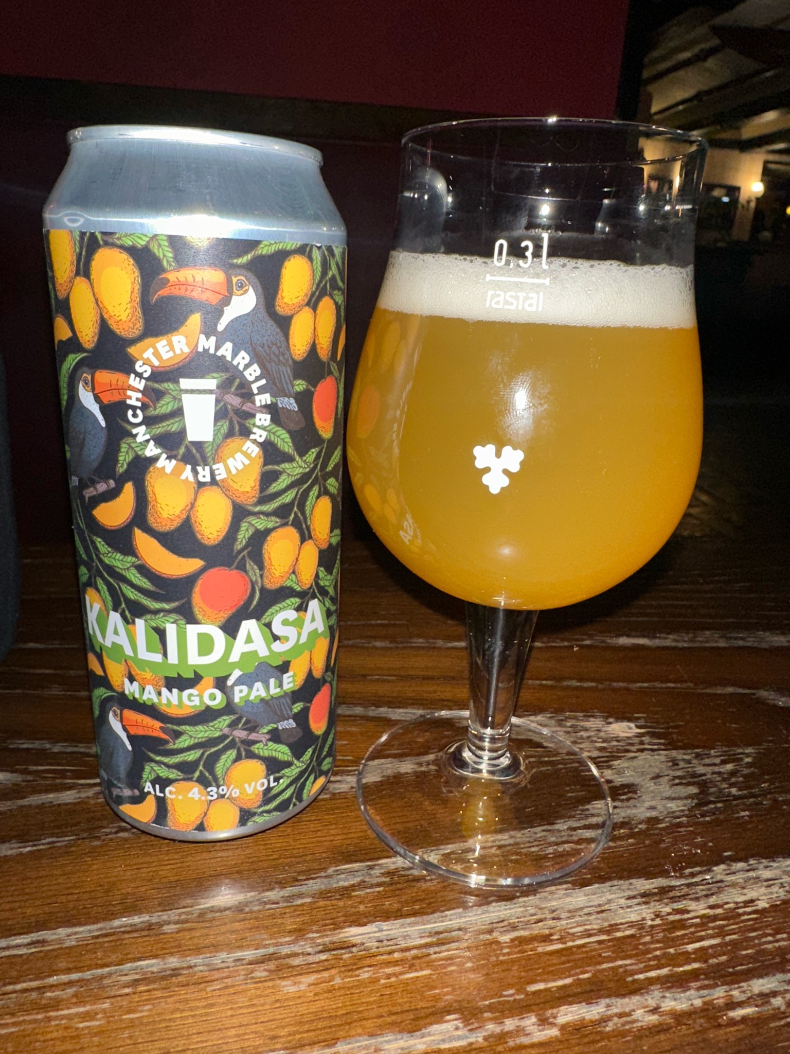 Kalidasa mango pale, England
