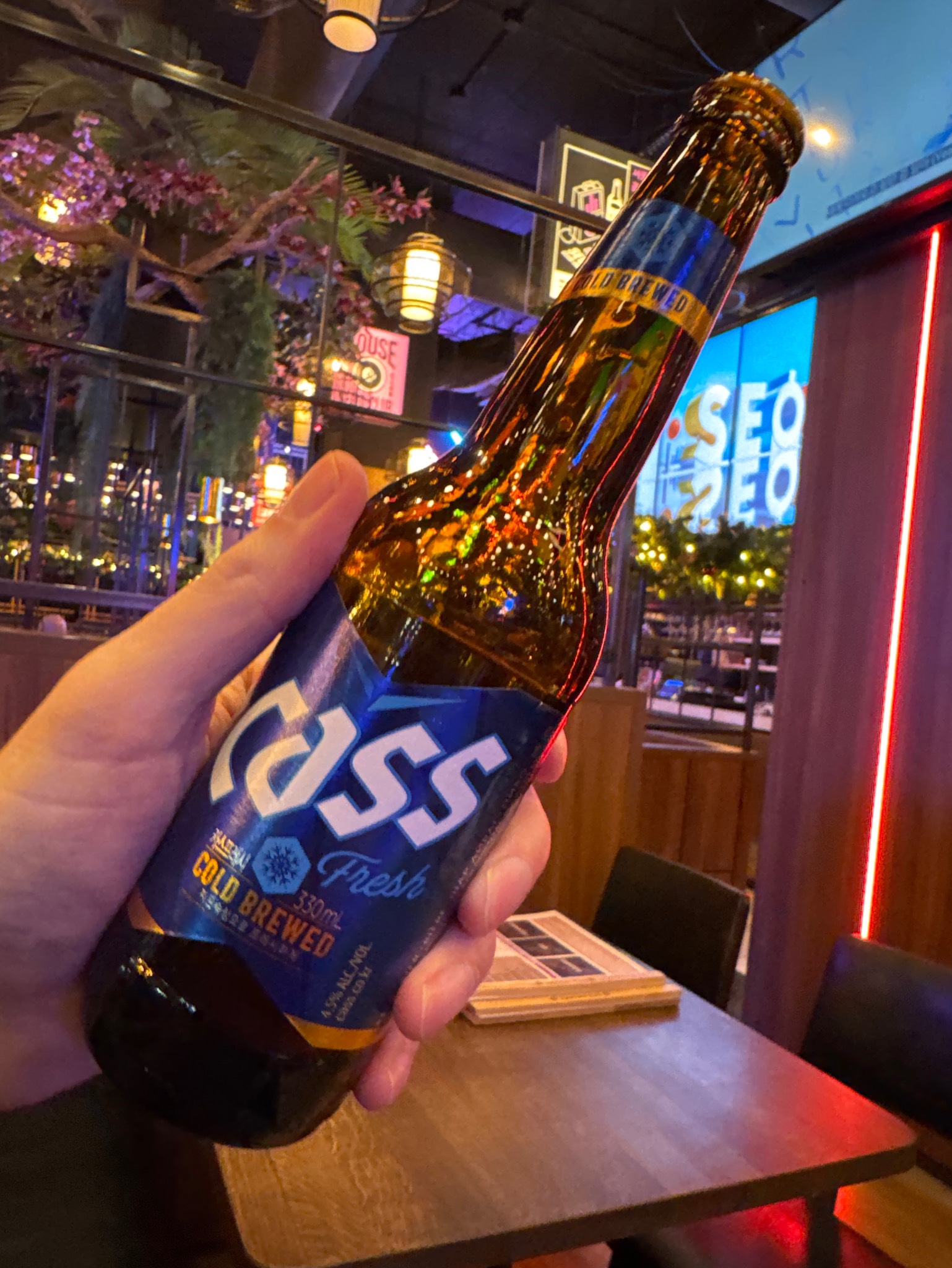 Cass Fresh, Oriental Brewery (AB-InBev)