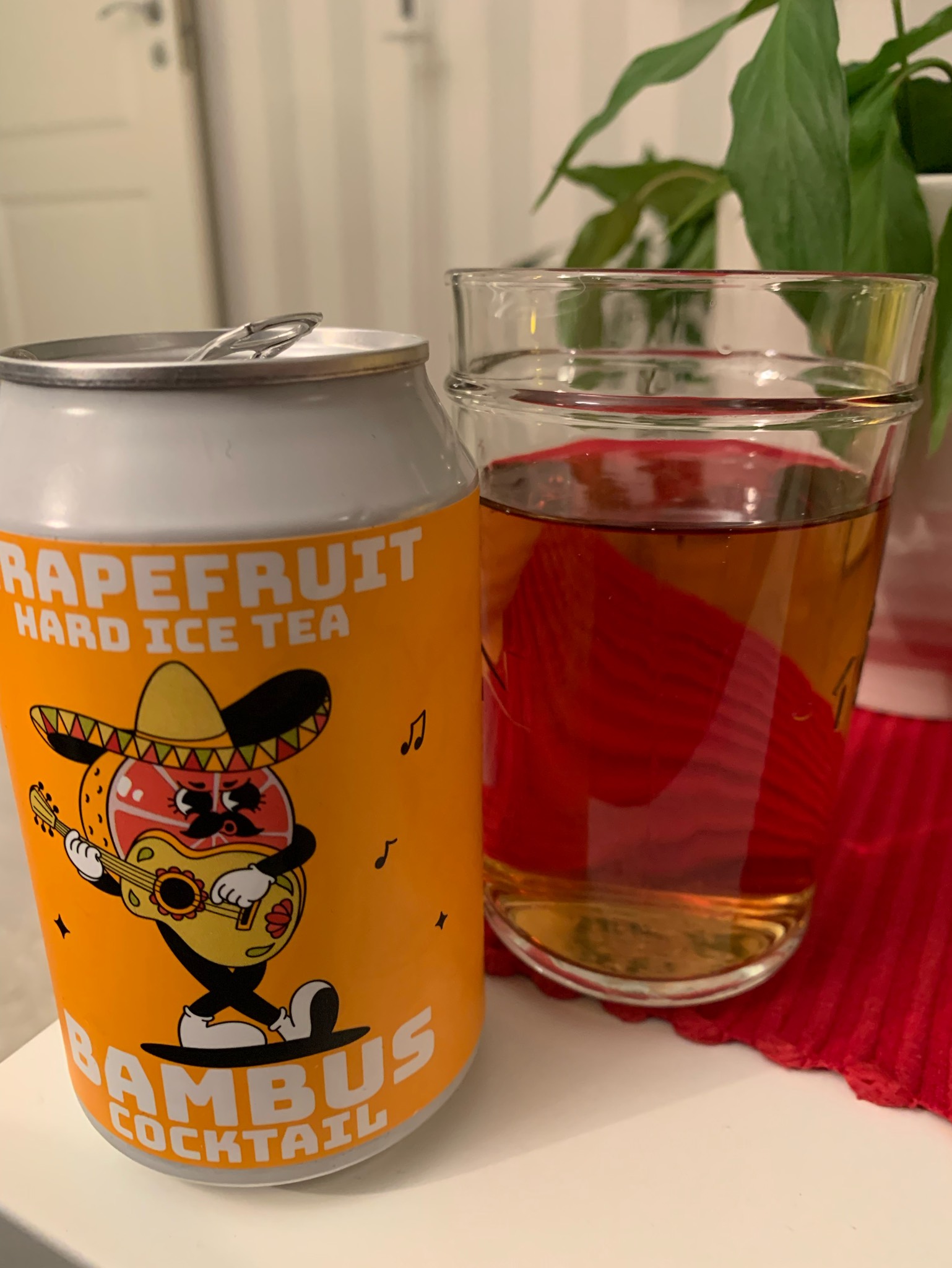 Bambus Cocktail Grapefruit Hard ice tea, The Wine And Soda Company