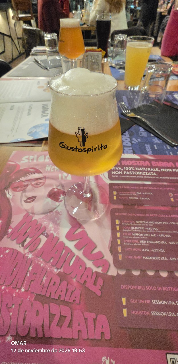 giustospitirito pils, Italy