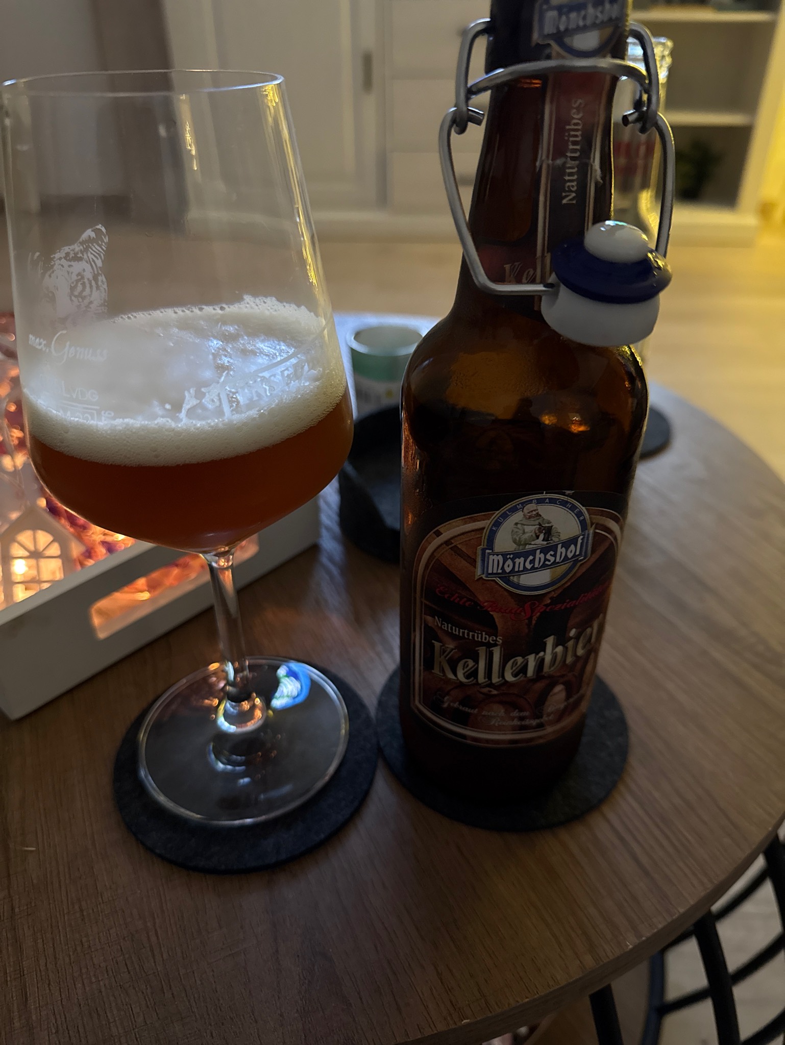Mönchshof Naturtrübes Kellerbier, Kulmbacher Brauerei