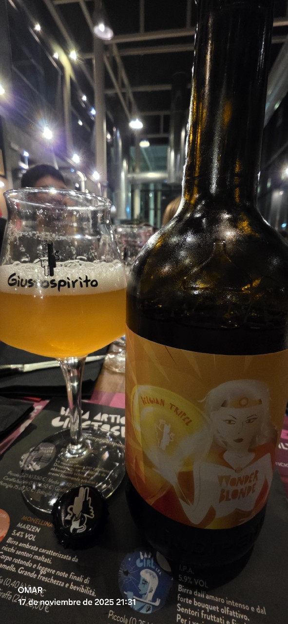 WONDER BLONDE, Italy