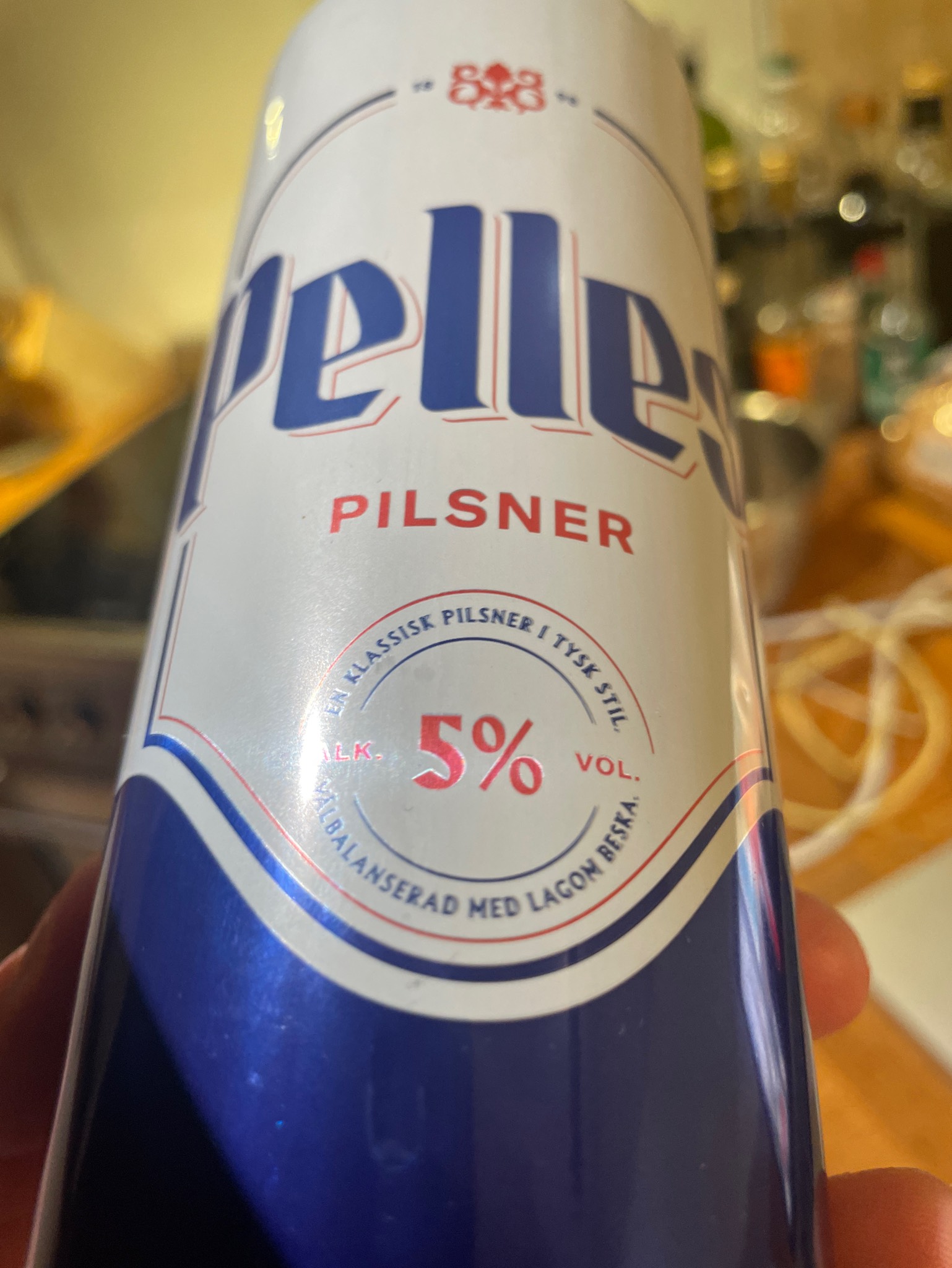 Pelles Pilsner, Sweden