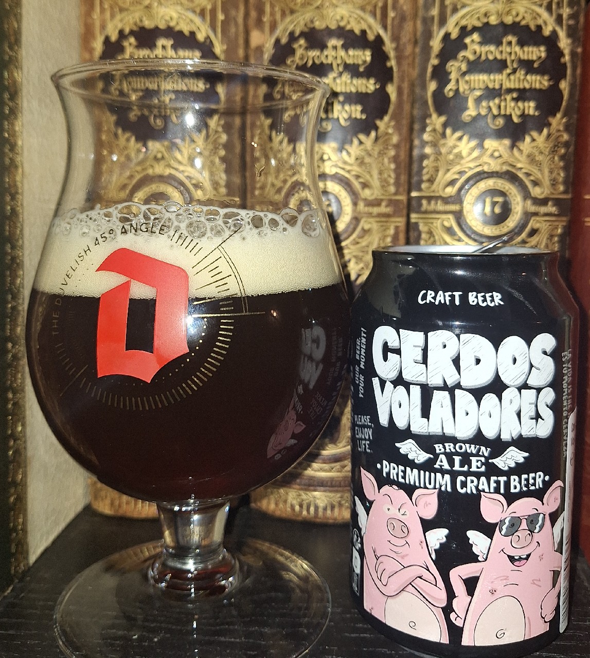 Cerdos Voladores Brown Ale, Barcelona Beer Company